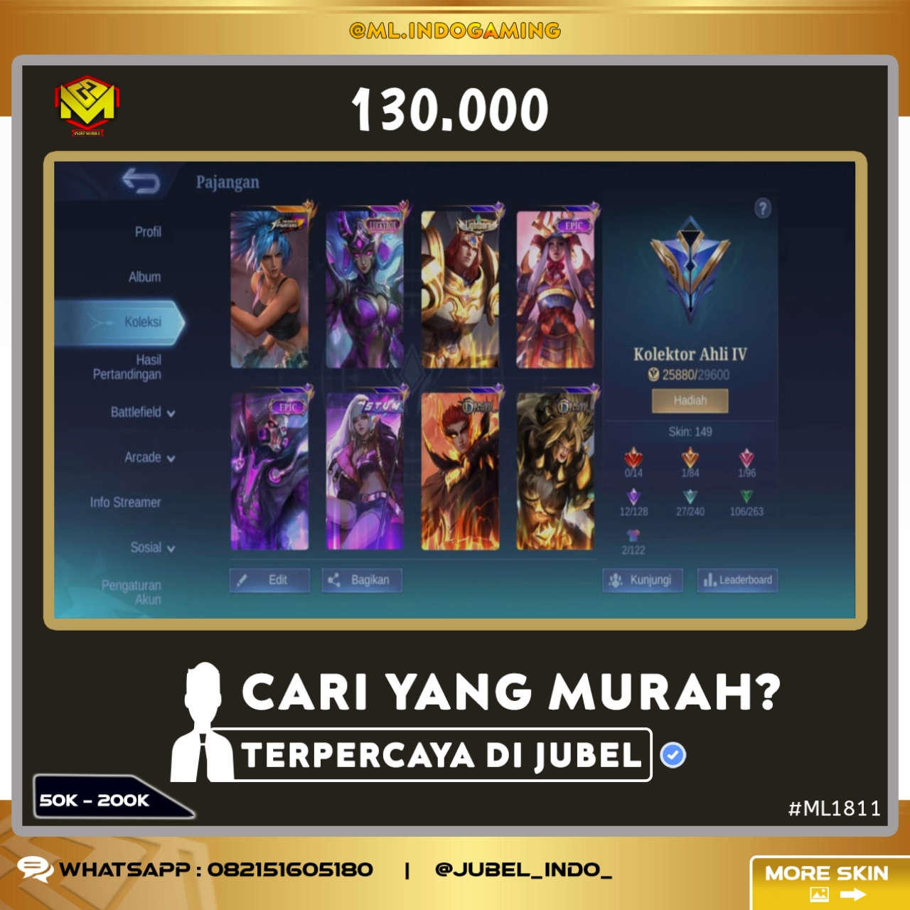 STOK ML #ML1811
