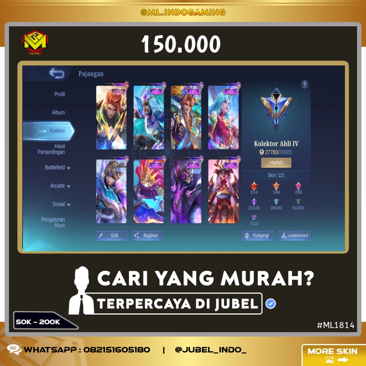 STOK ML #ML1814