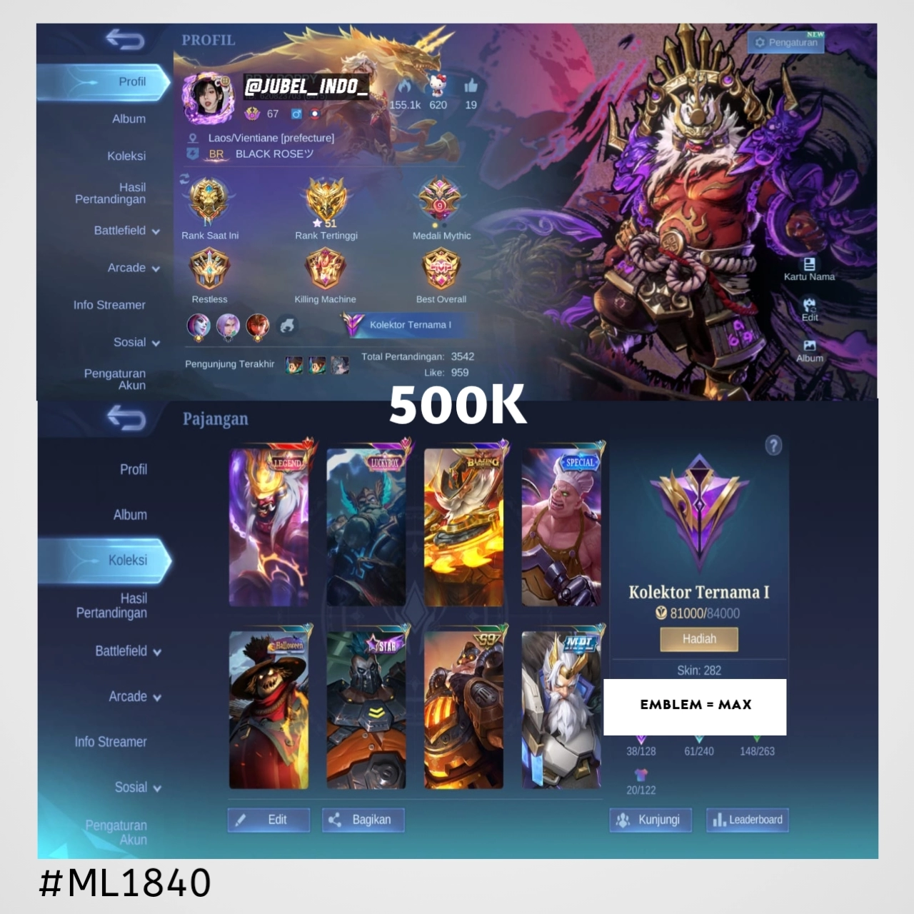 STOK ML #ML1840