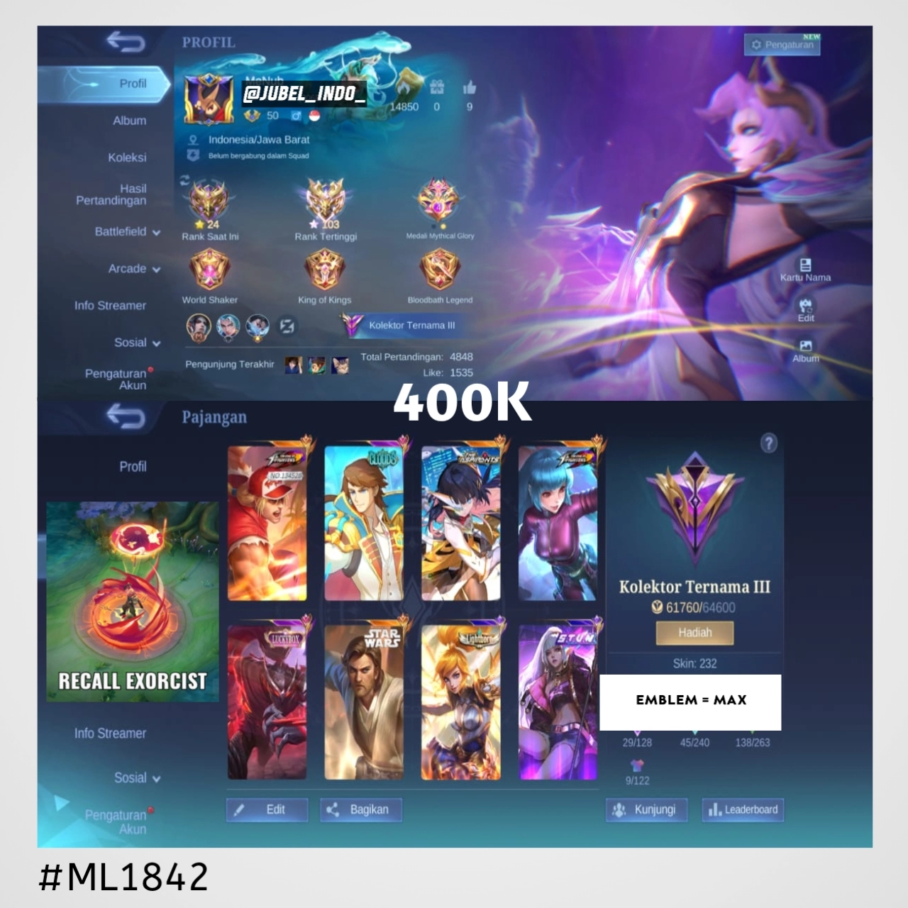 STOK ML #ML1842