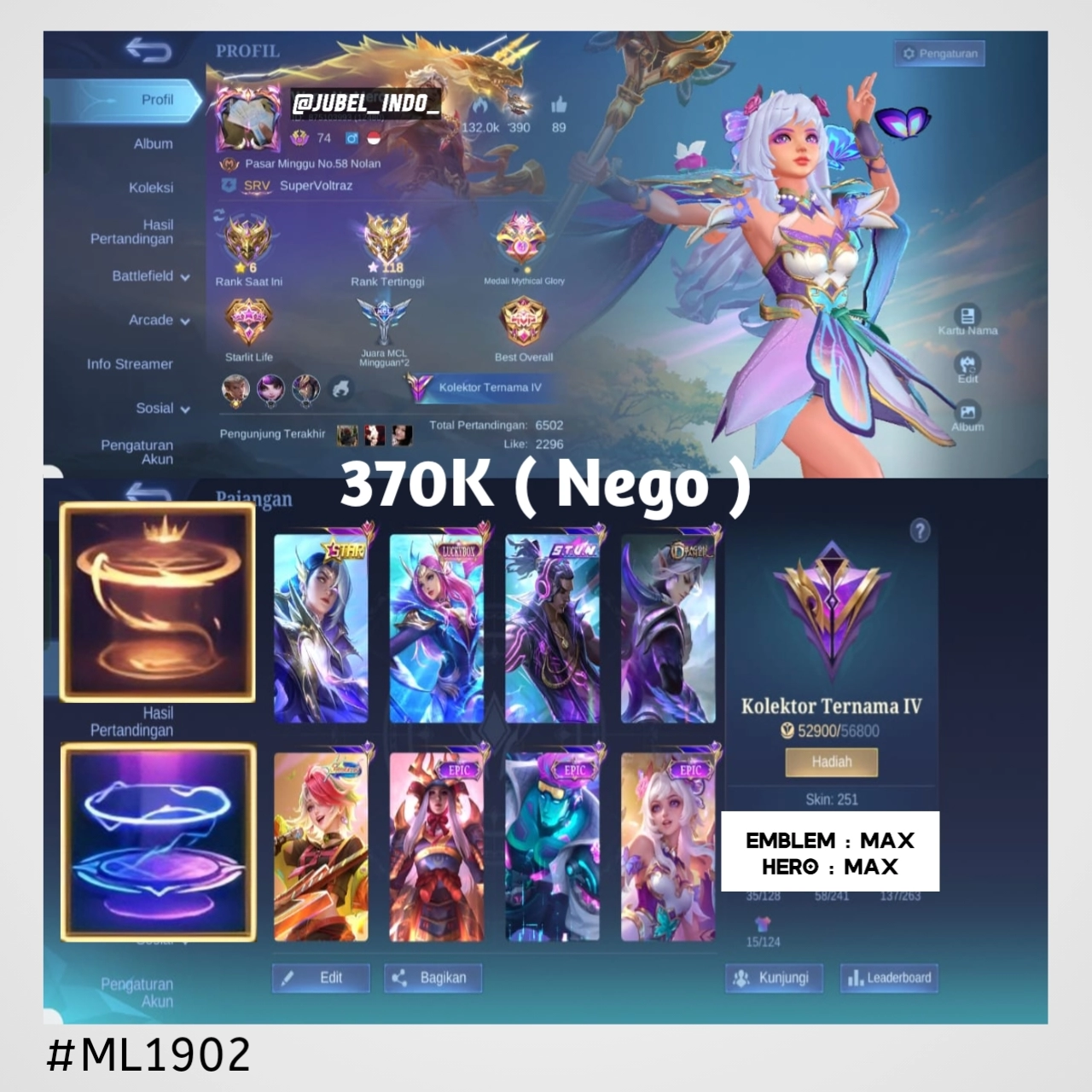STOK ML #ML1902