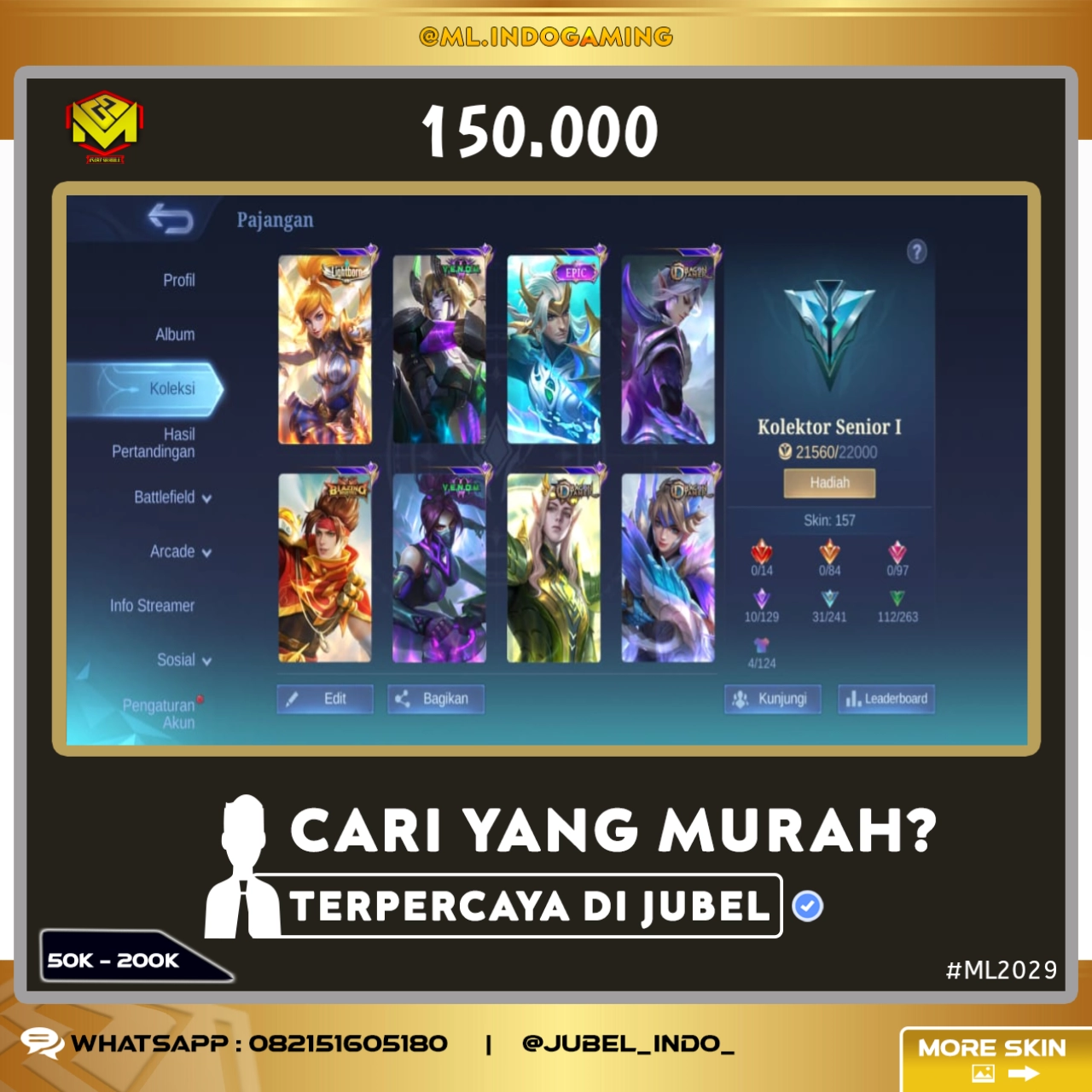 STOK ML #ML2029