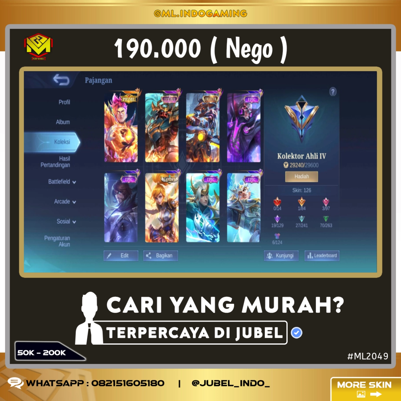 STOK ML #ML2049