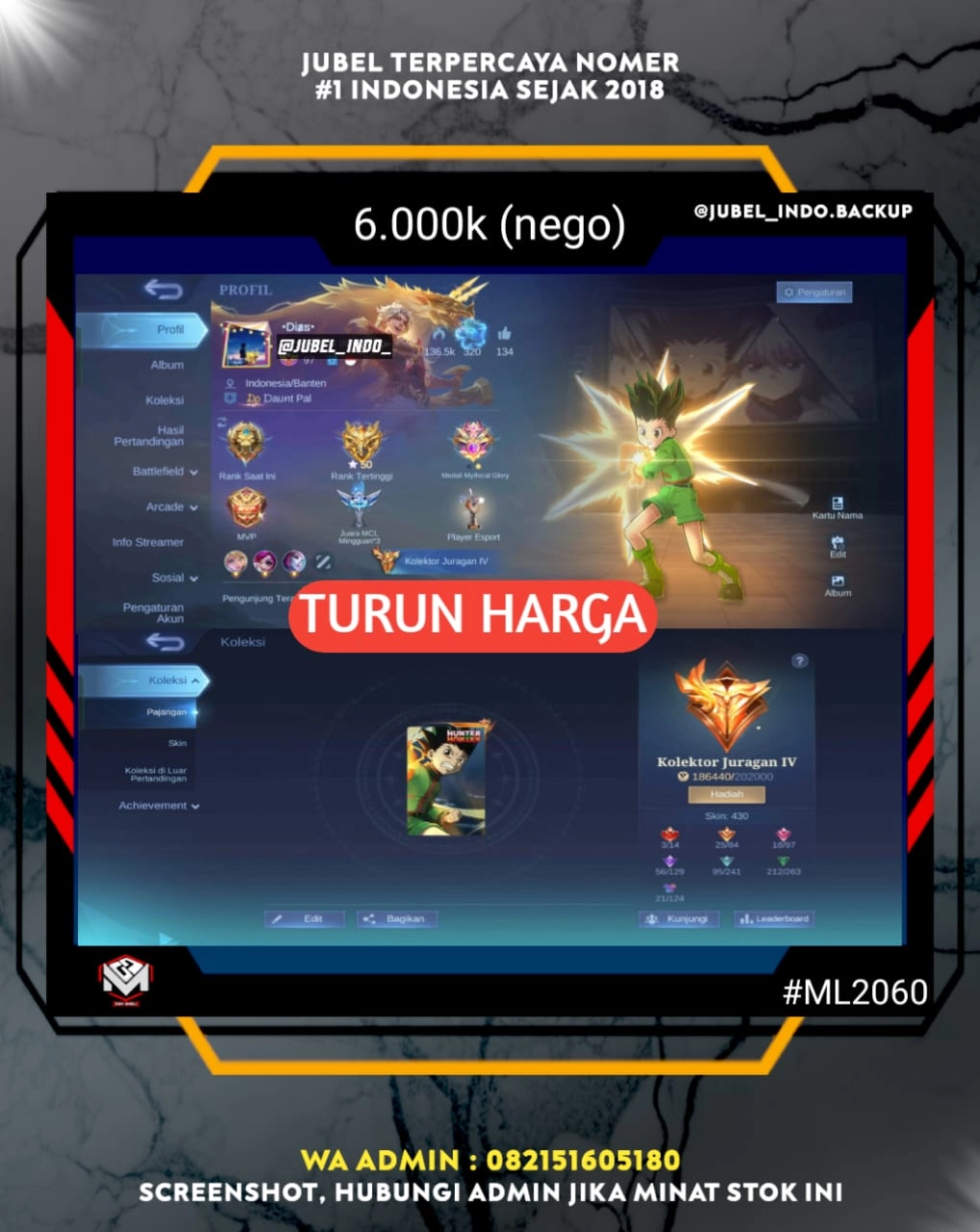 STOK ML #ML2060