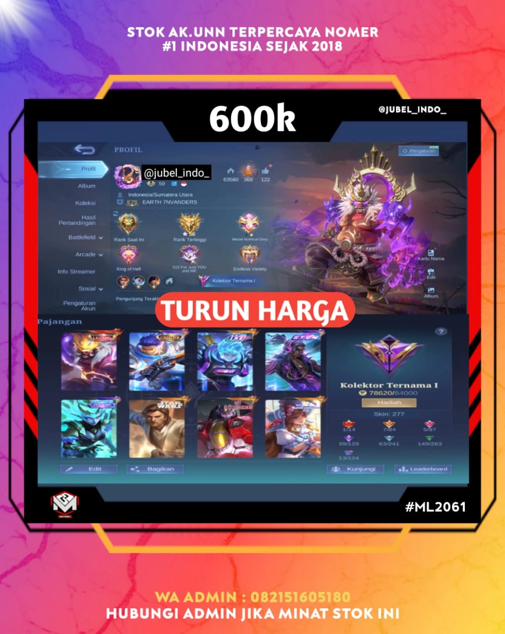 STOK ML #ML2061