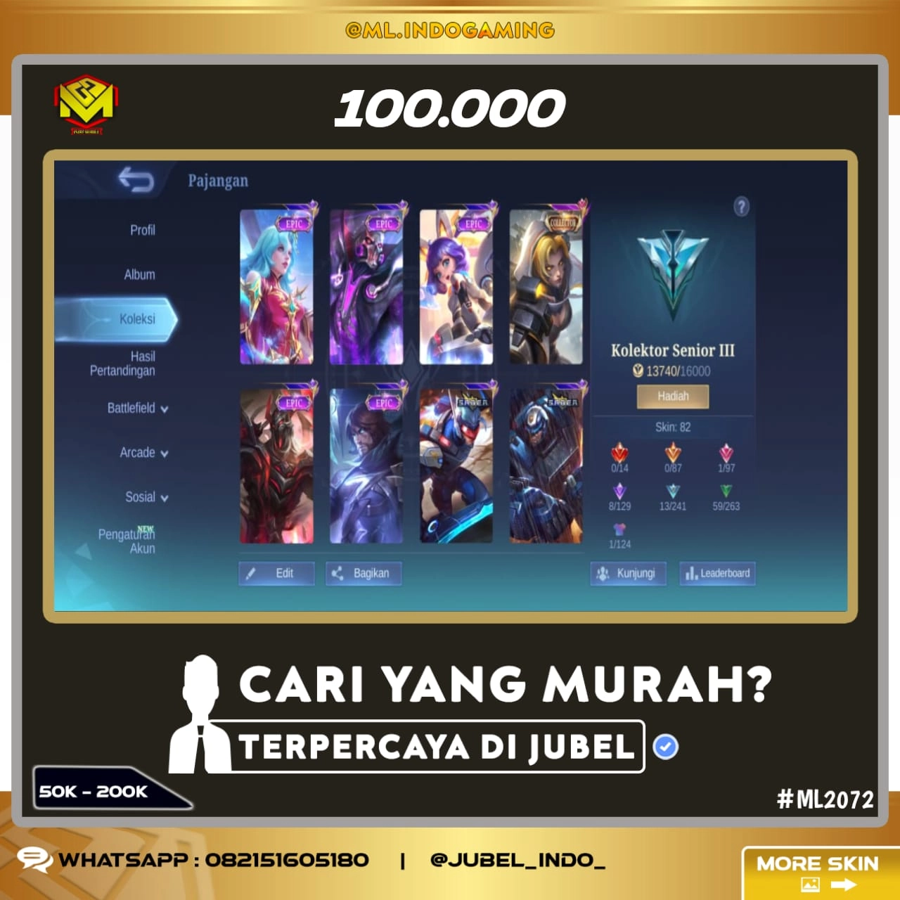 STOK ML #ML2072