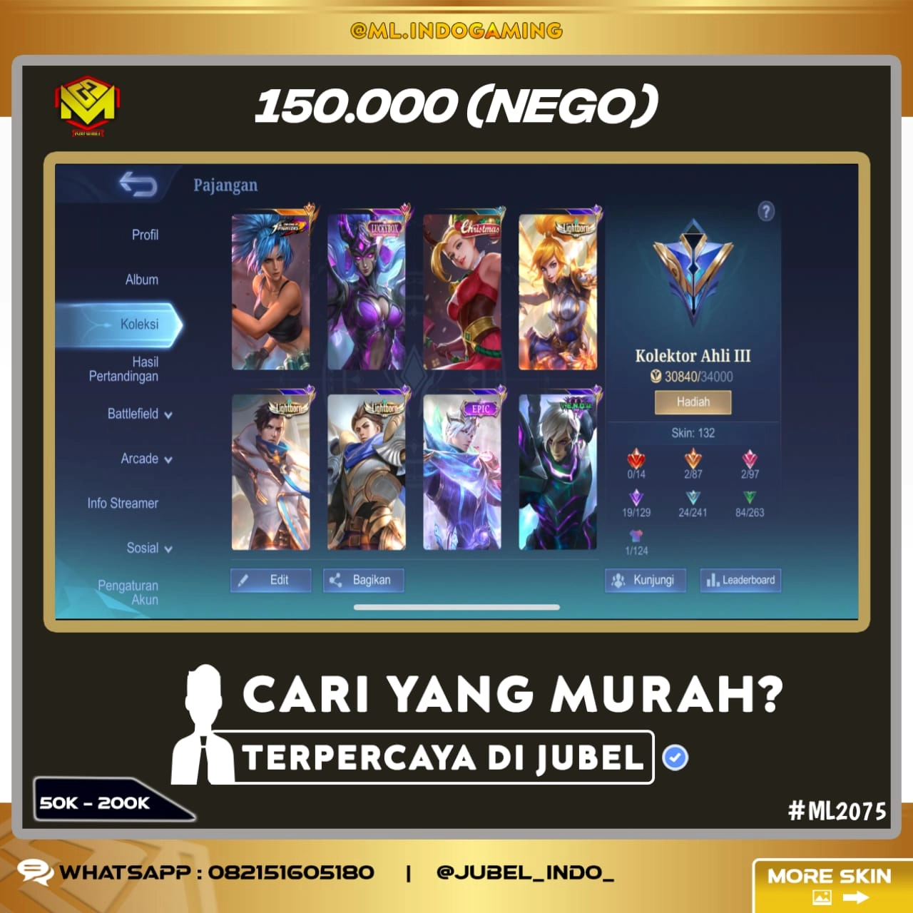 STOK ML #ML2075
