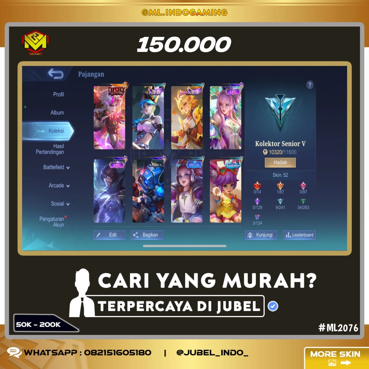 STOK ML #ML2076
