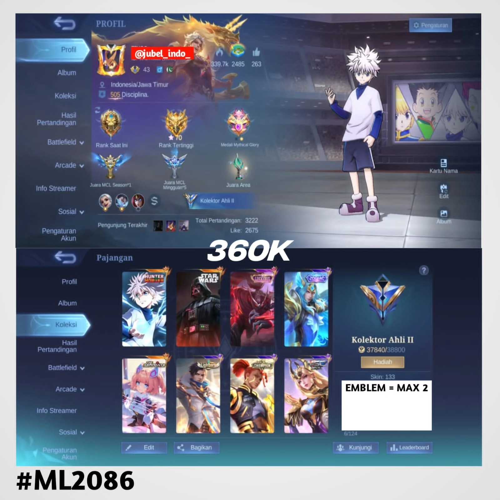 STOK ML #ML2086