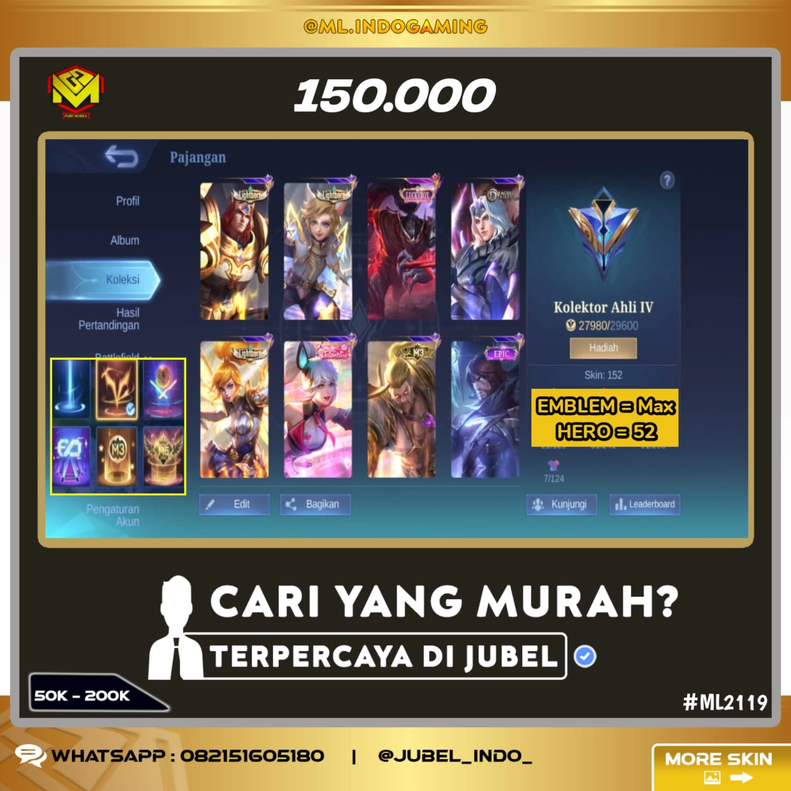 STOK ML #ML2119