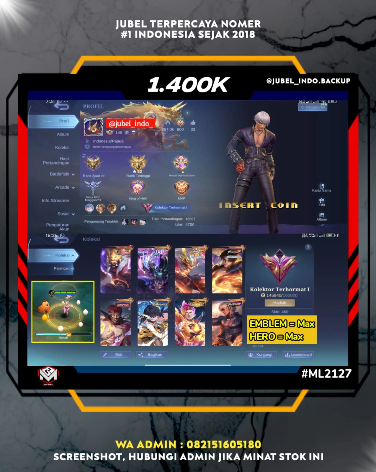 STOK ML #ML2127