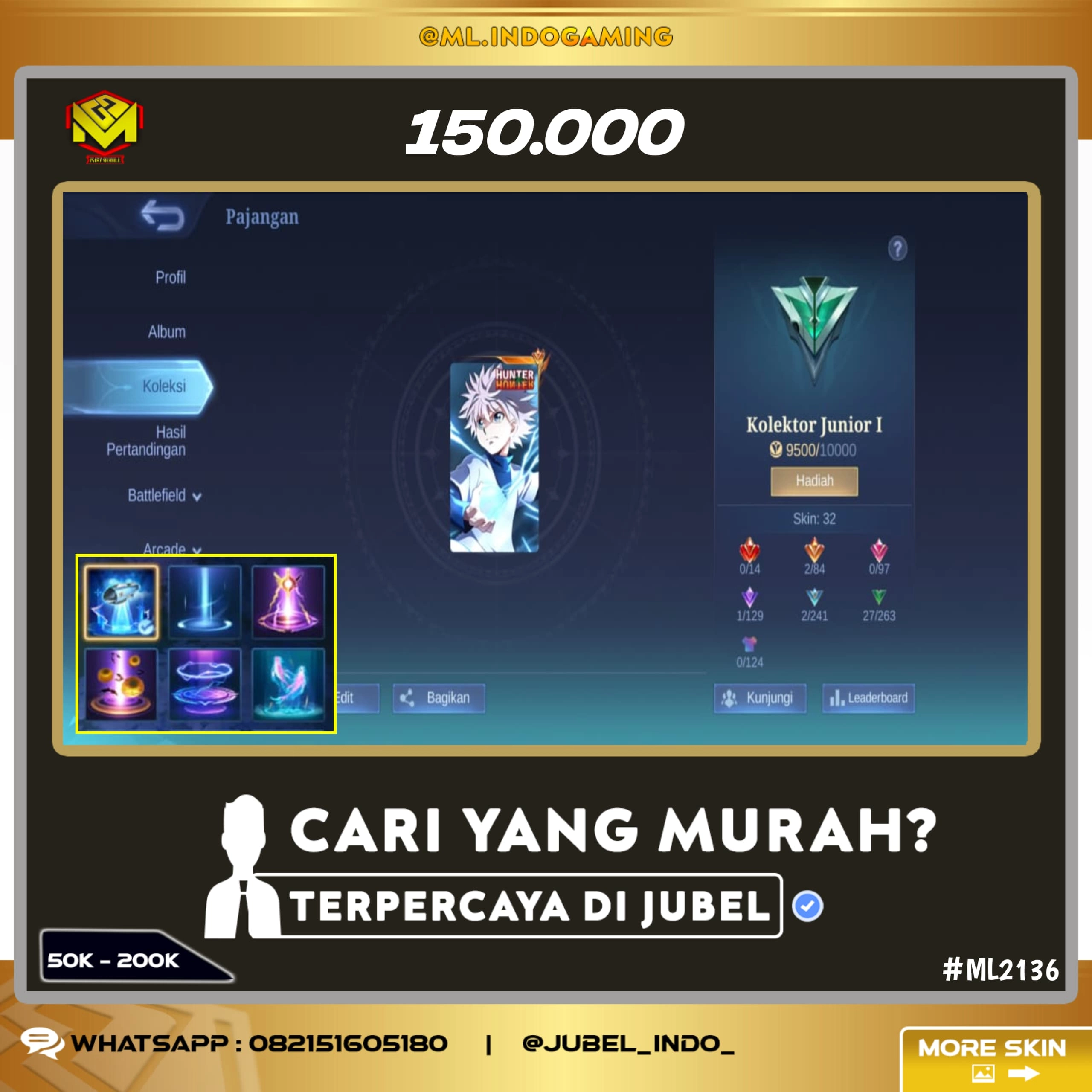 STOK ML #ML2136
