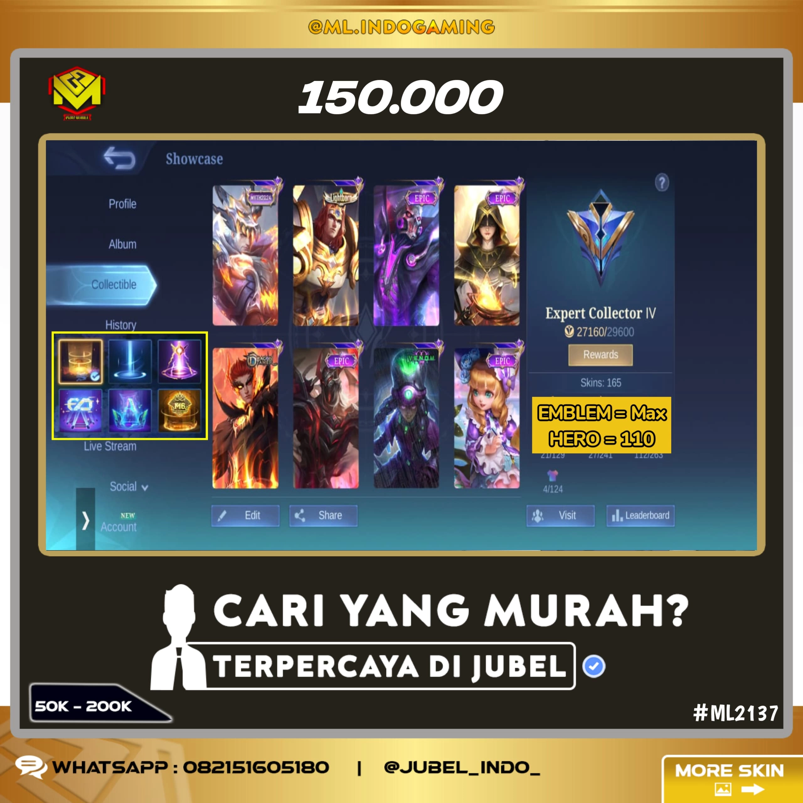 STOK ML #ML2137