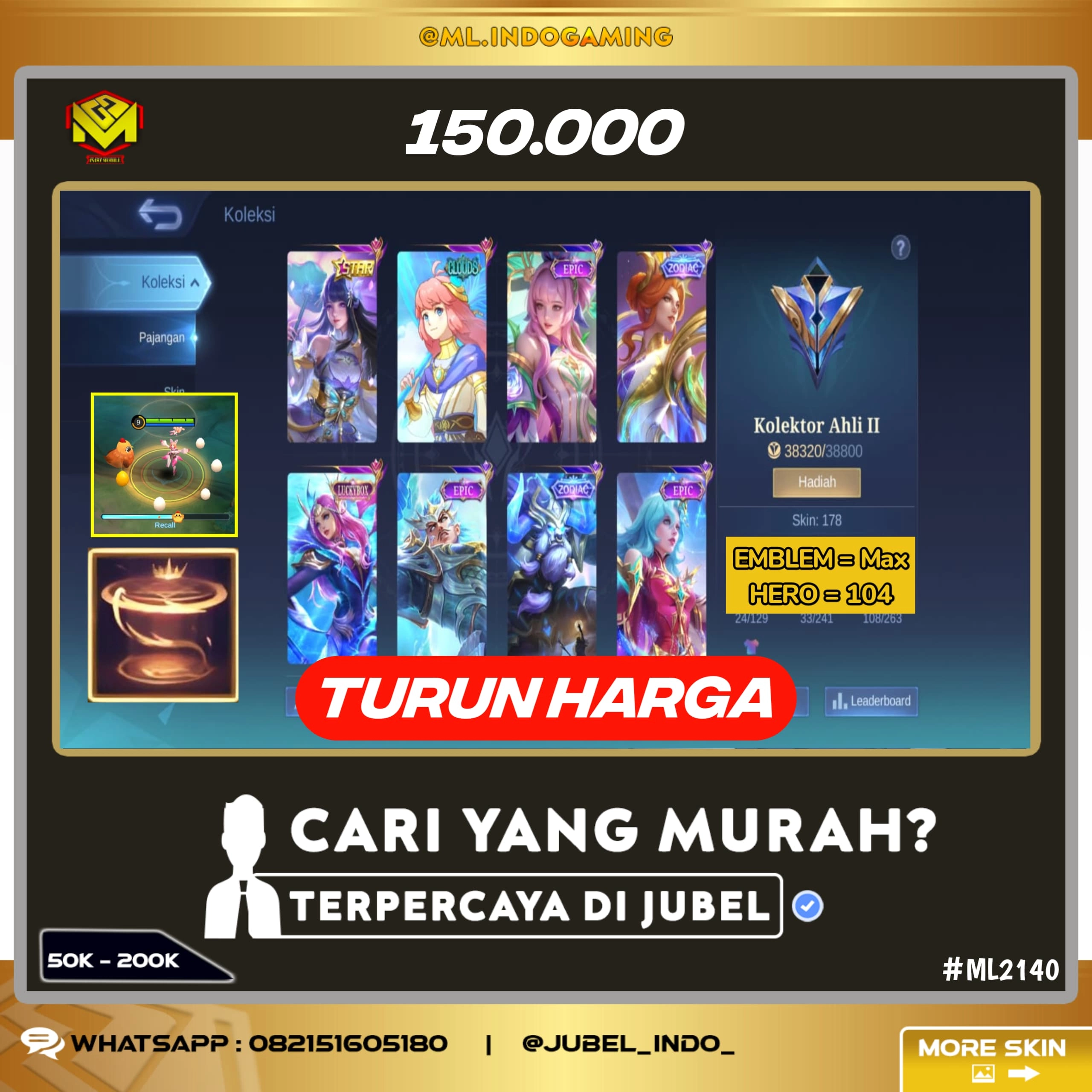STOK ML #ML2140