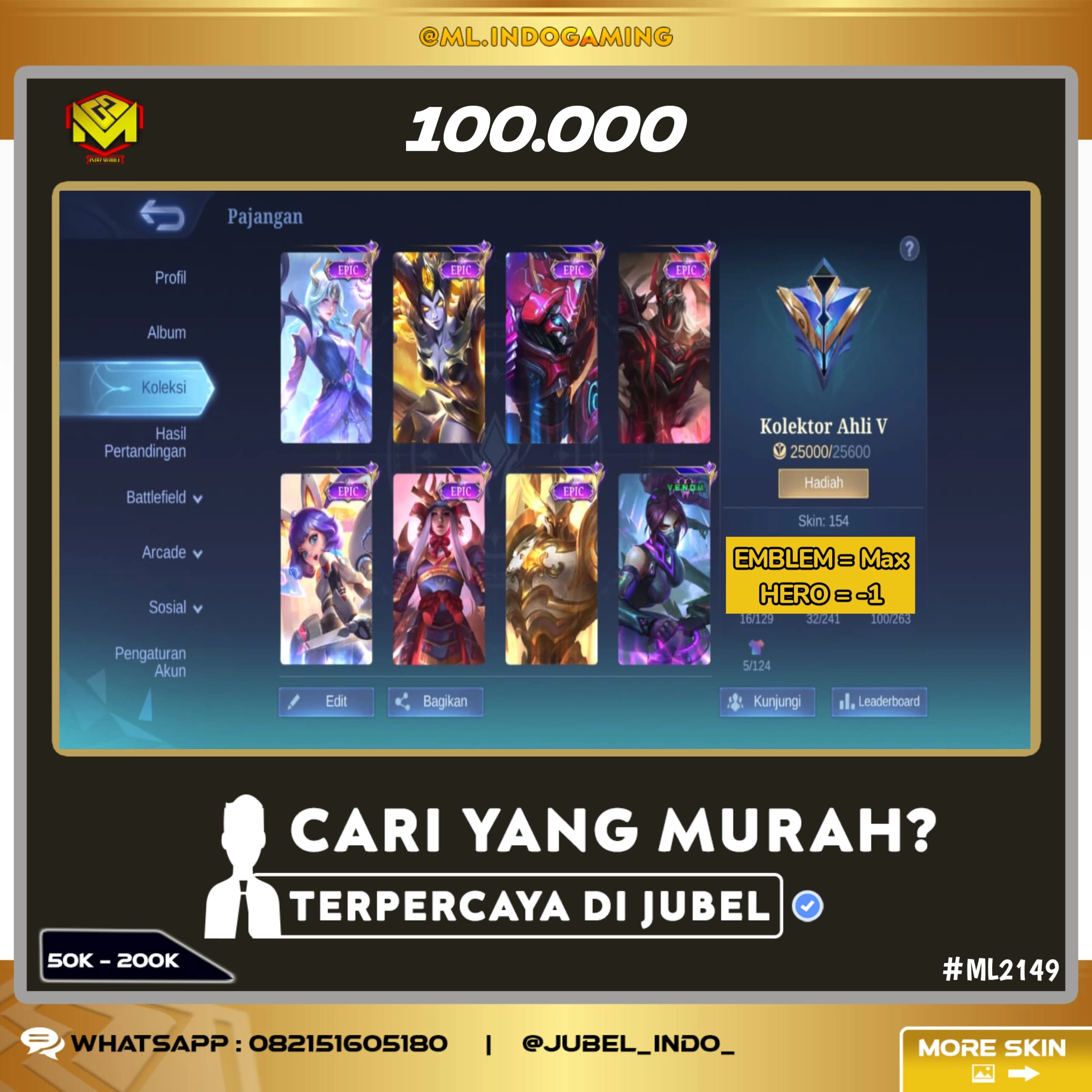 STOK ML #ML2149