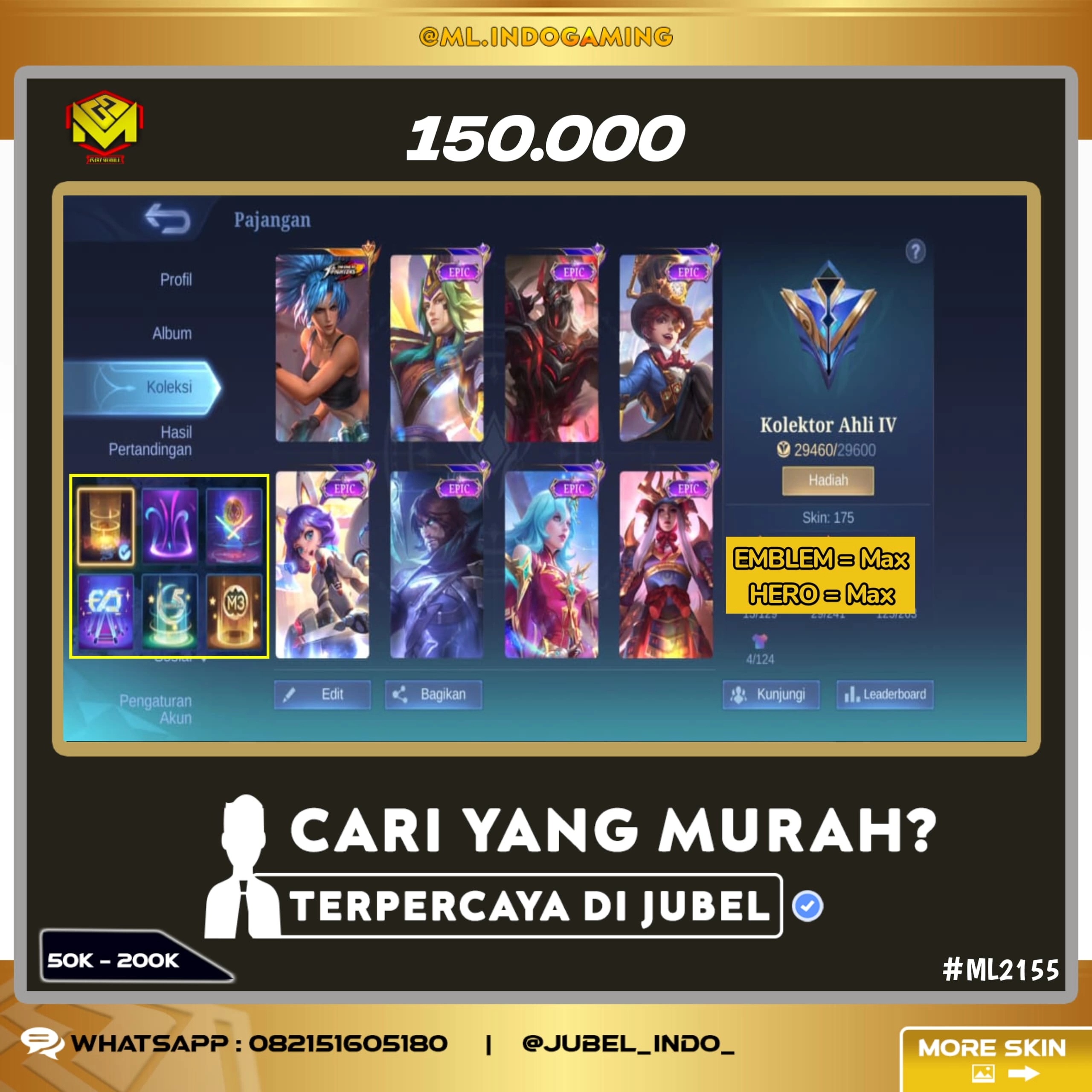 STOK ML #ML2155