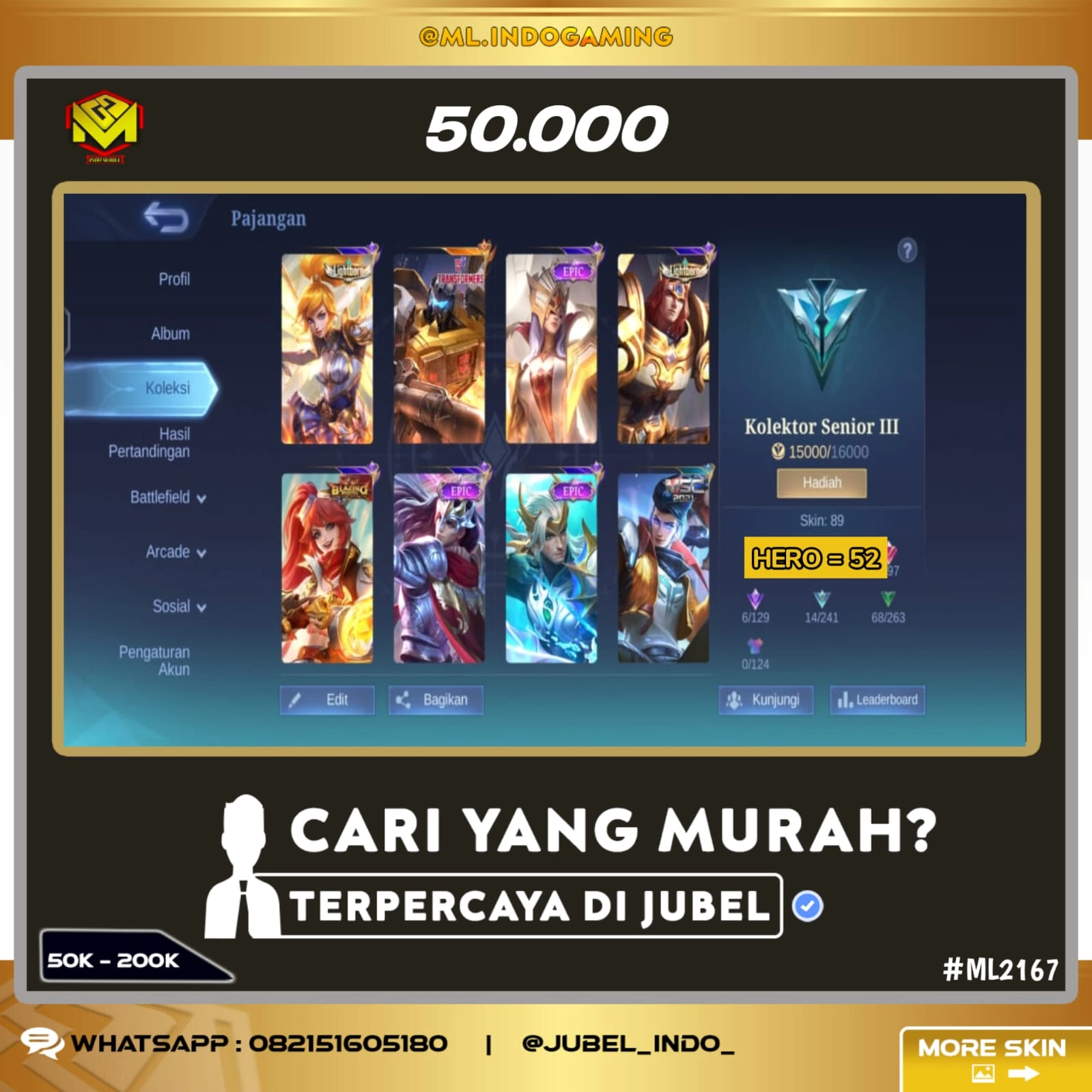 STOK ML #ML2167
