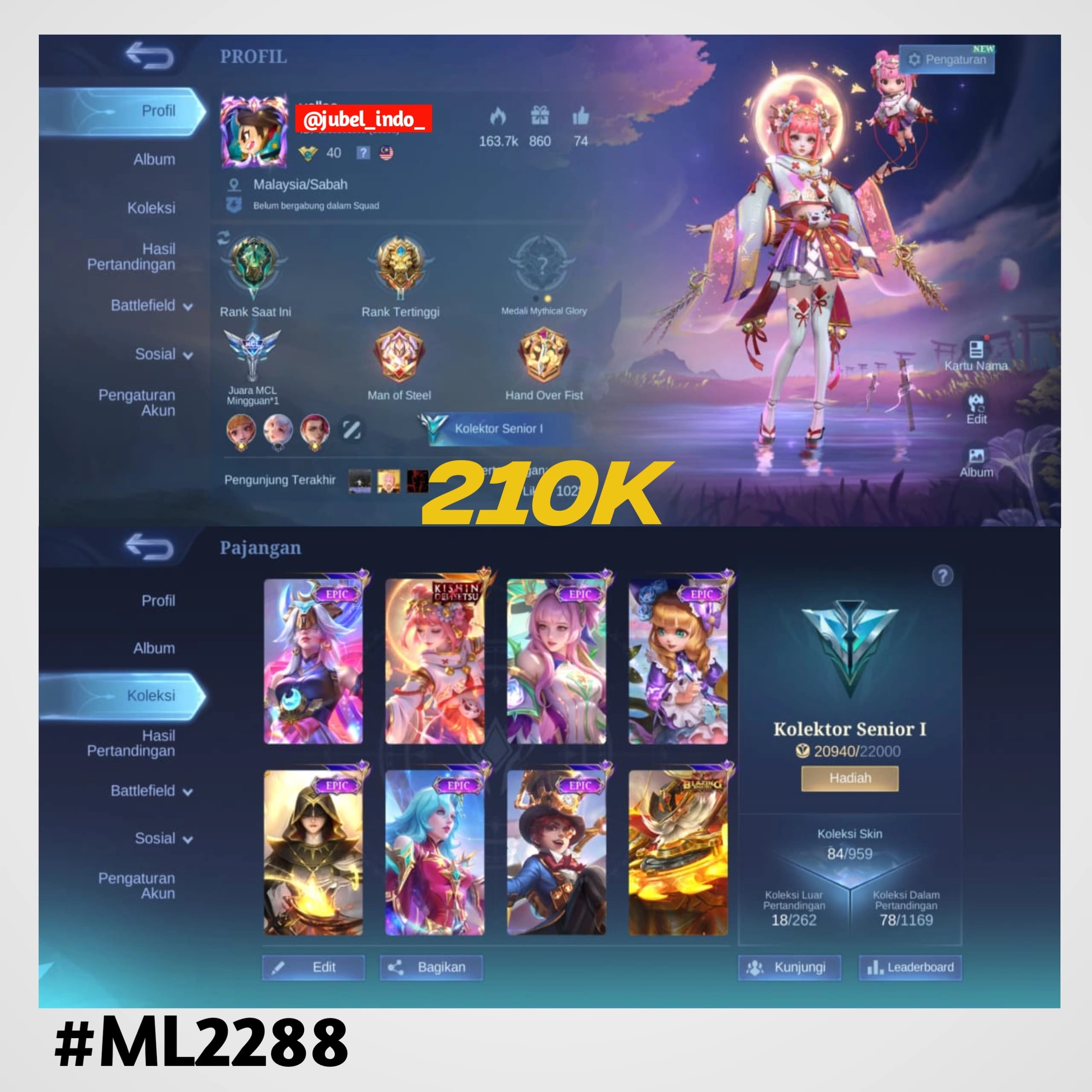 STOK ML #ML2288