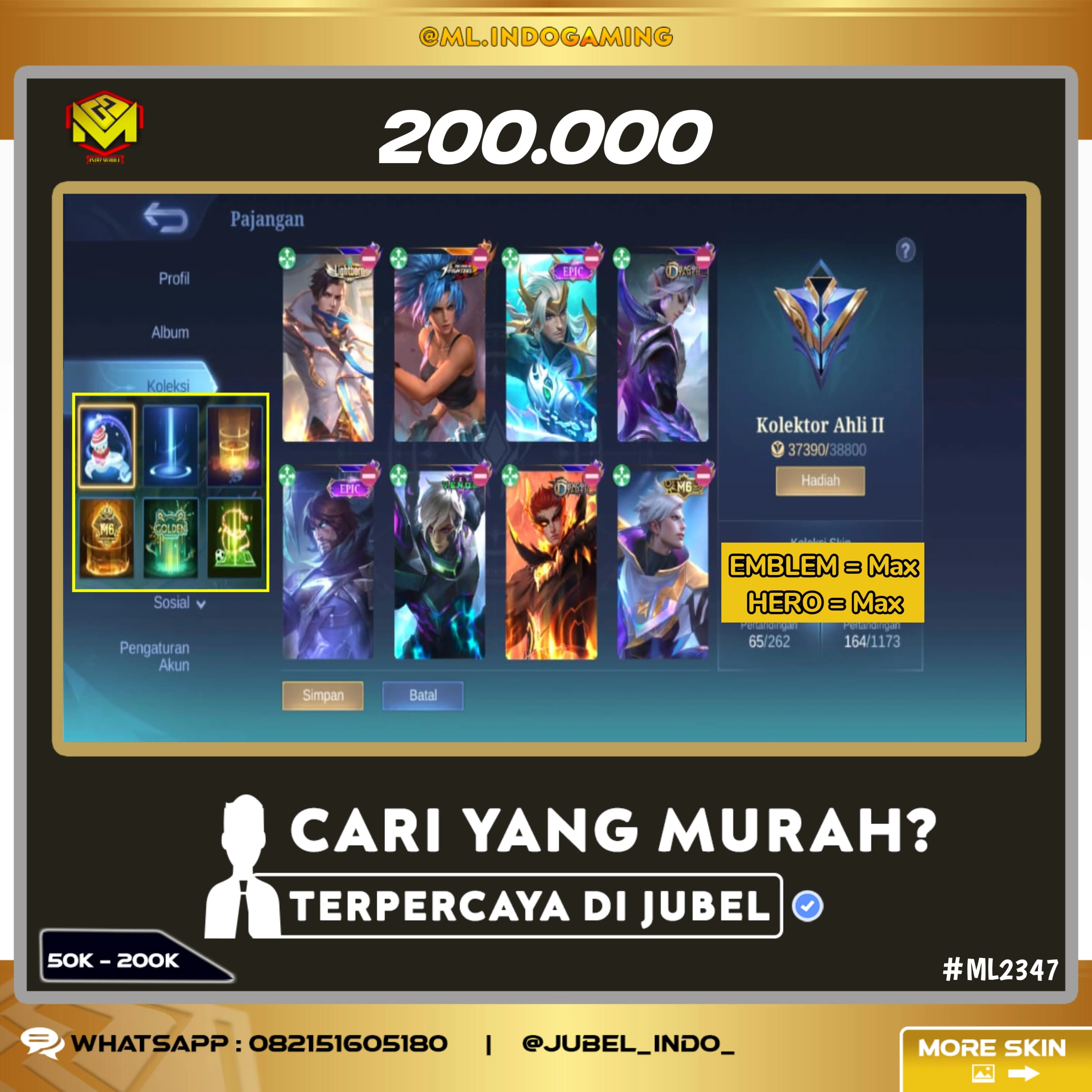 STOK ML #ML2347