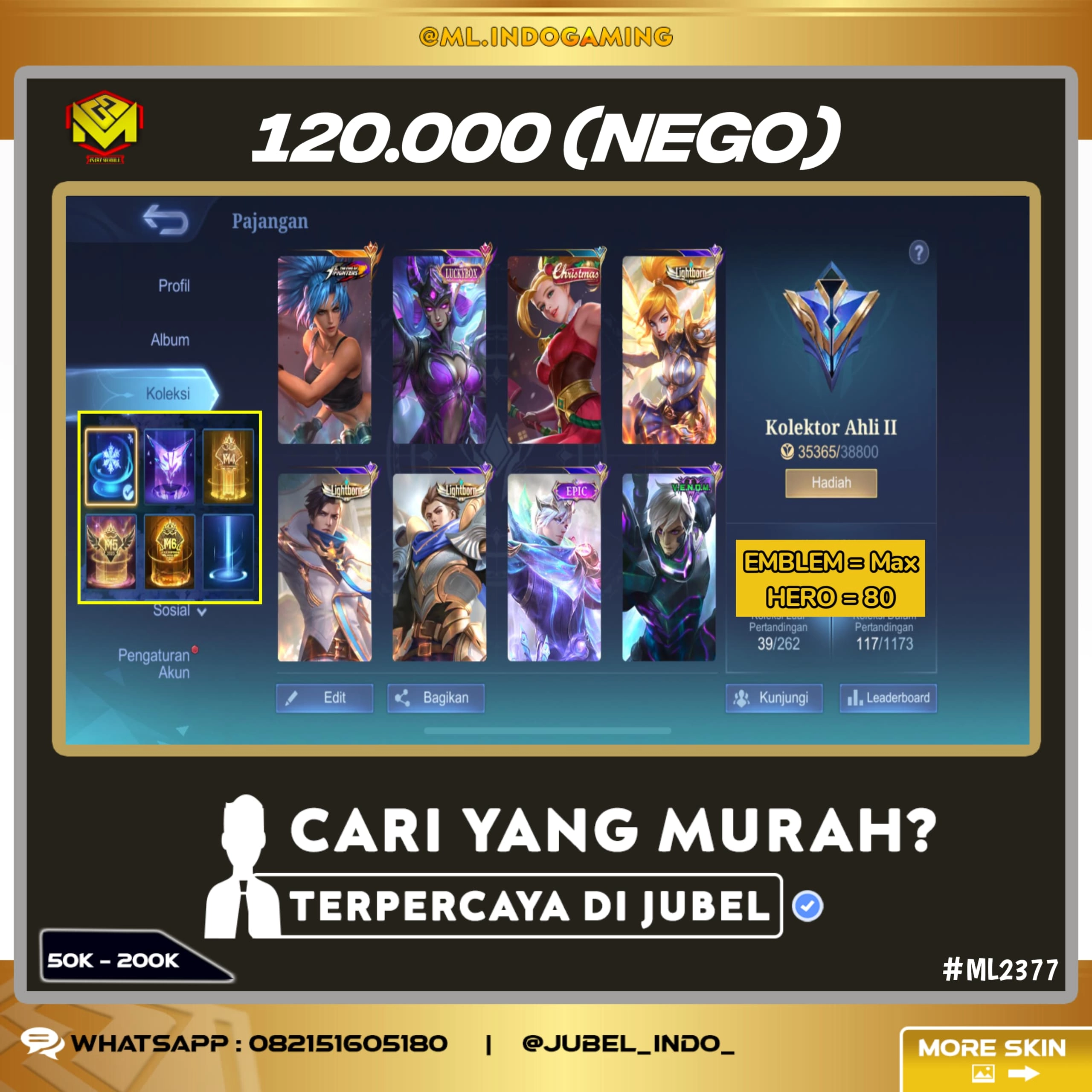 STOK ML #ML2377
