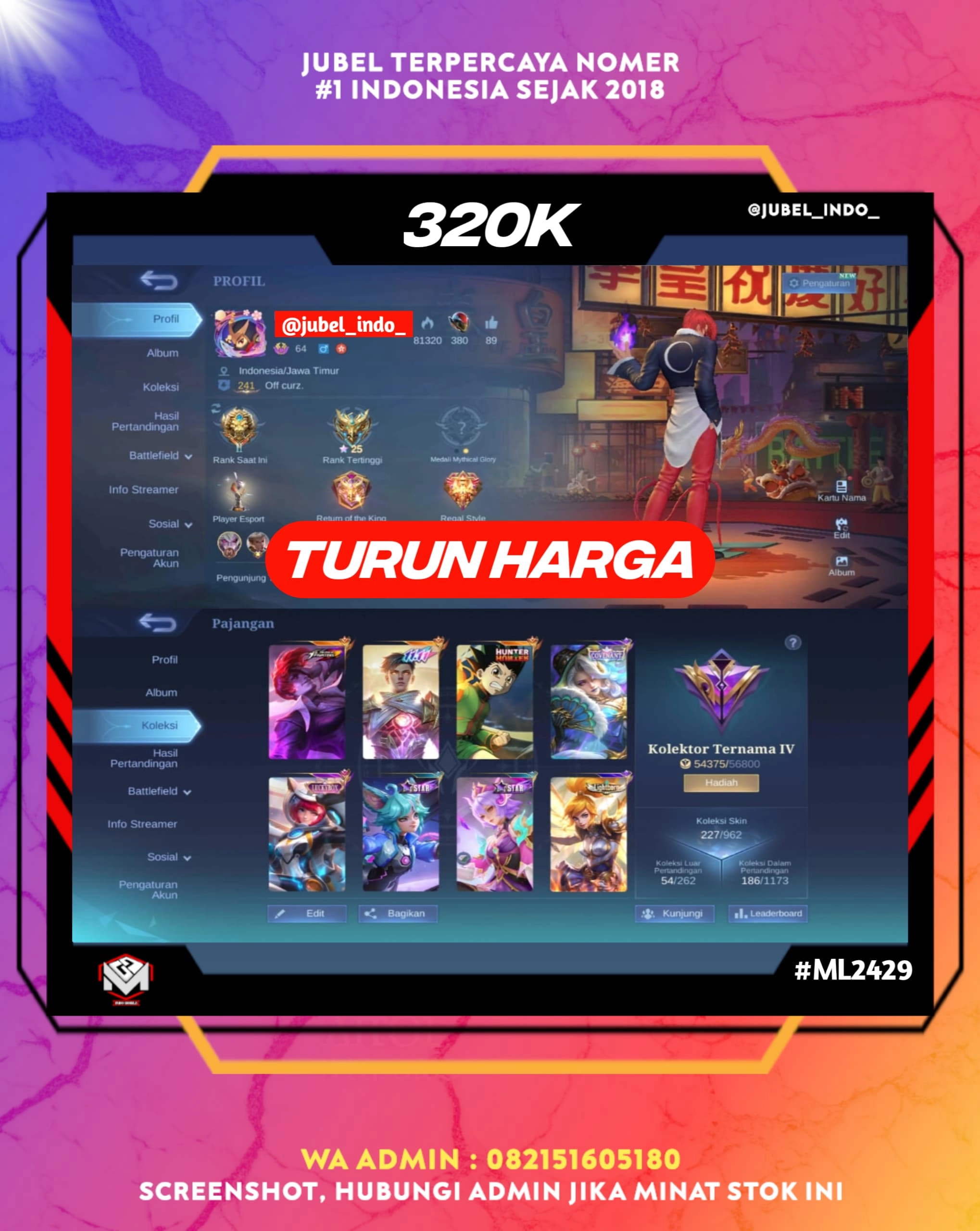 STOK ML #ML2429