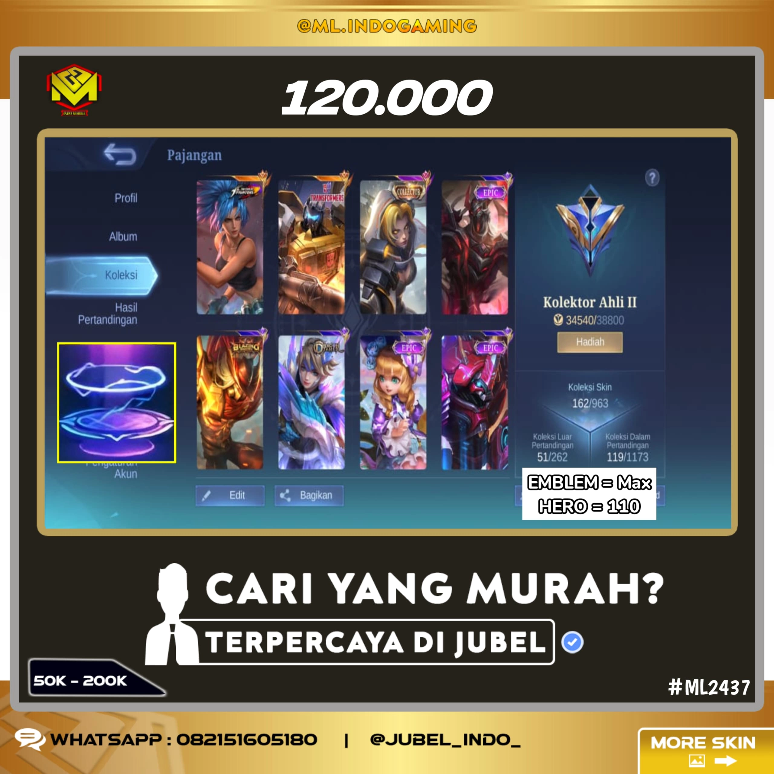 STOK ML #ML2437