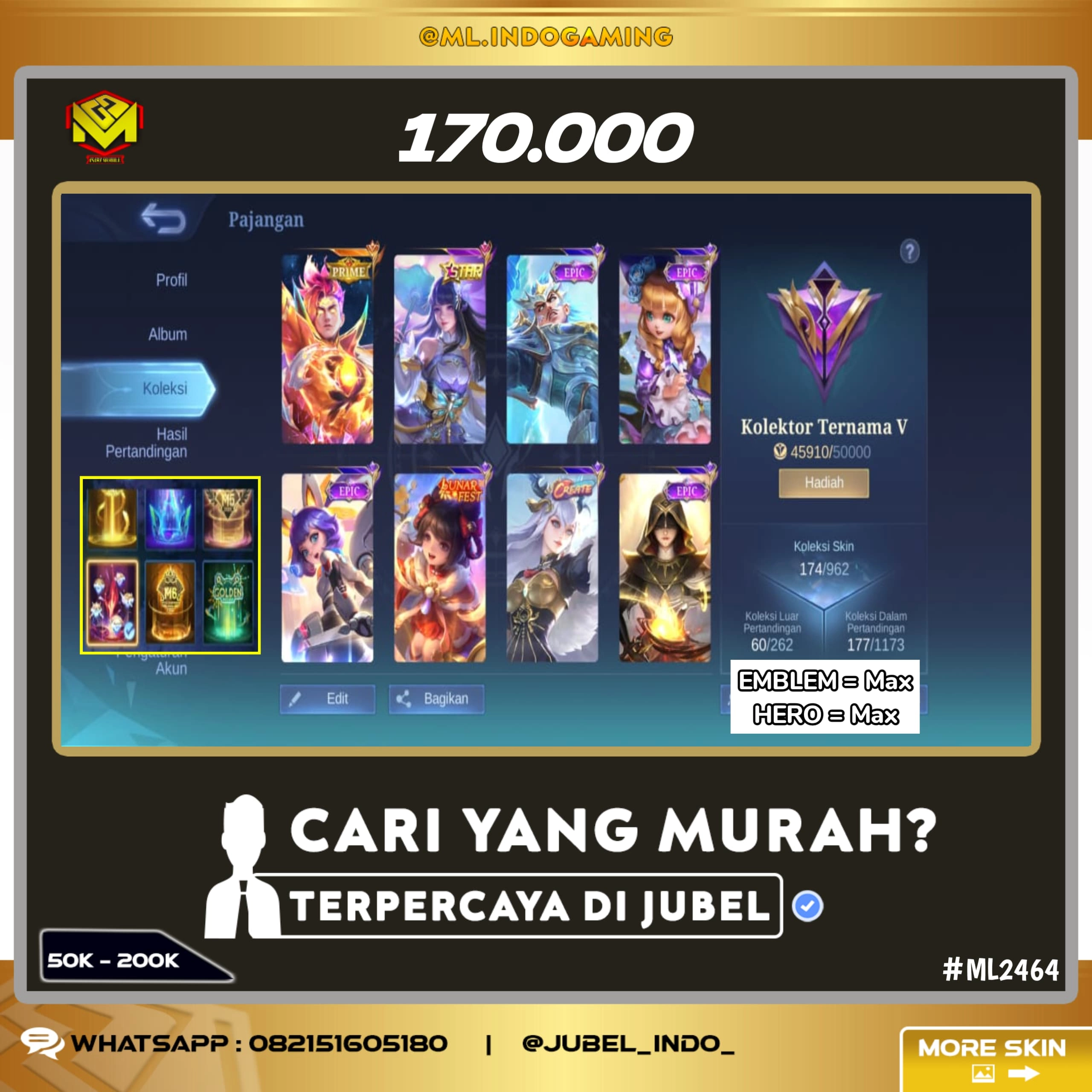 STOK ML #ML2464