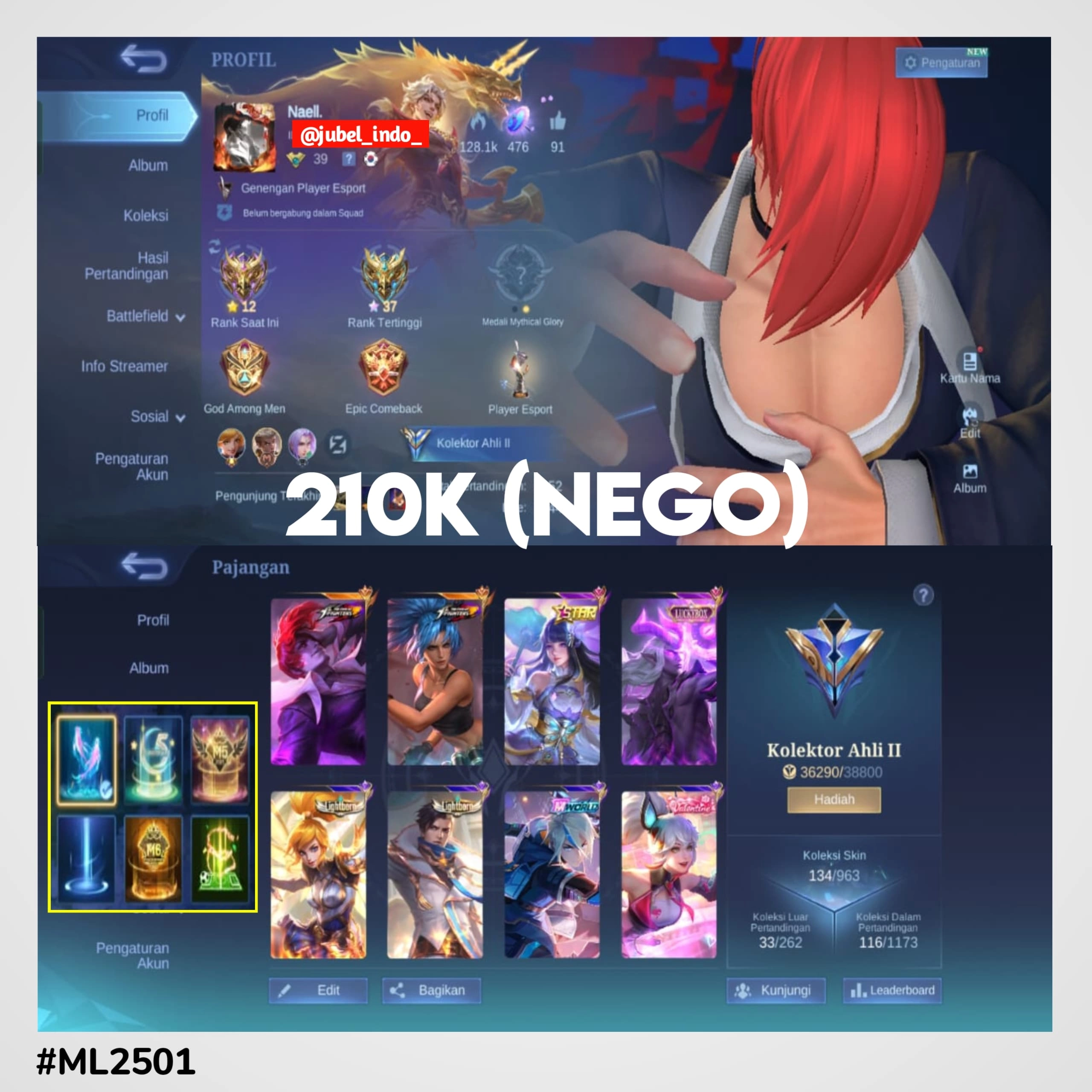 STOK ML #ML2501