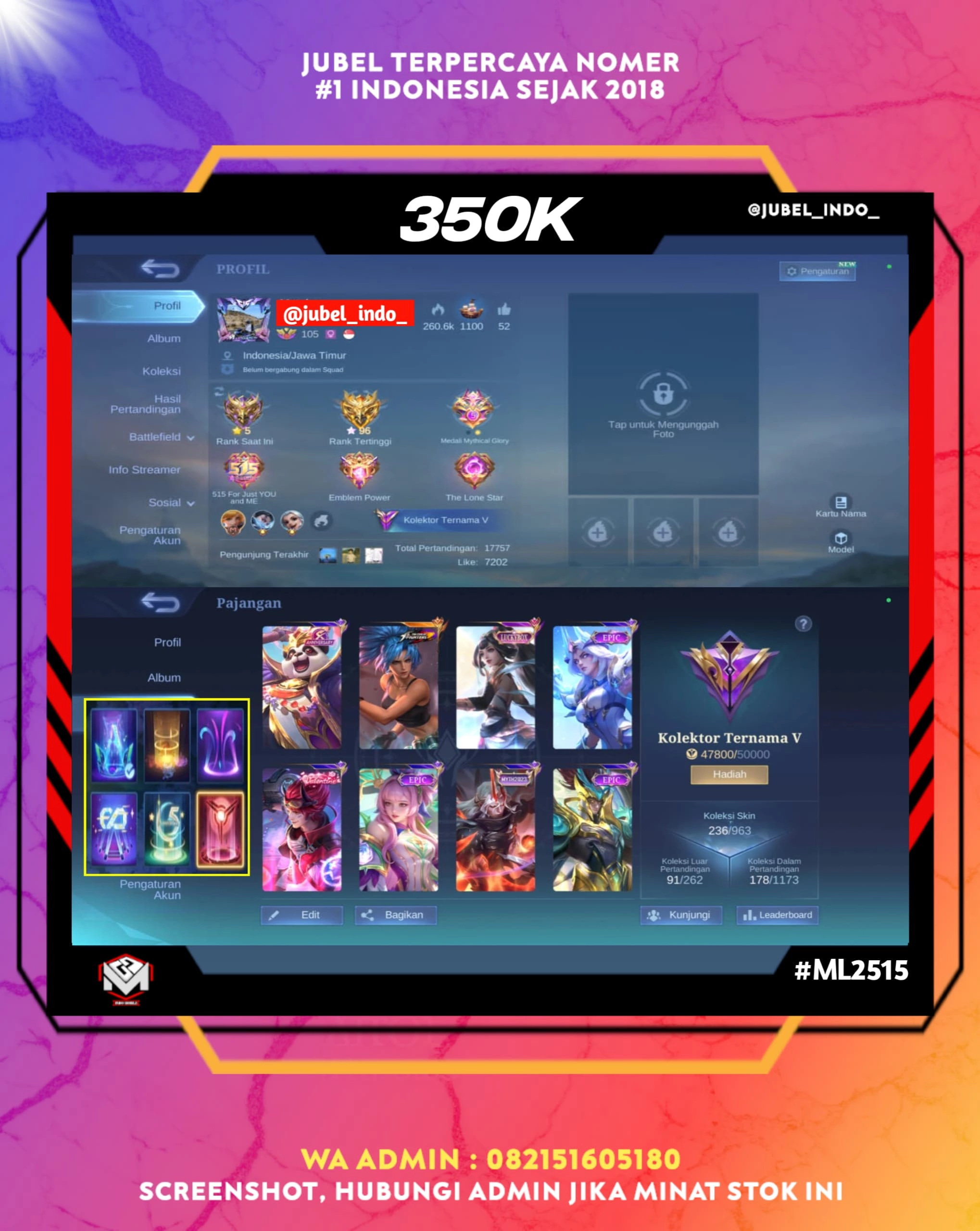 STOK ML #ML2515