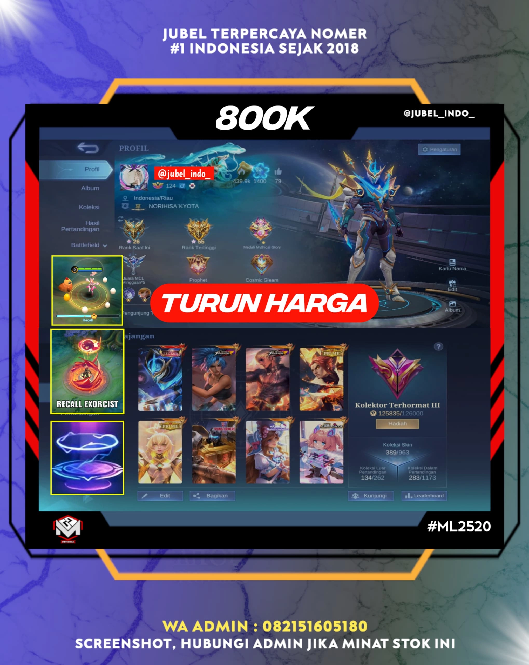 STOK ML #ML2520