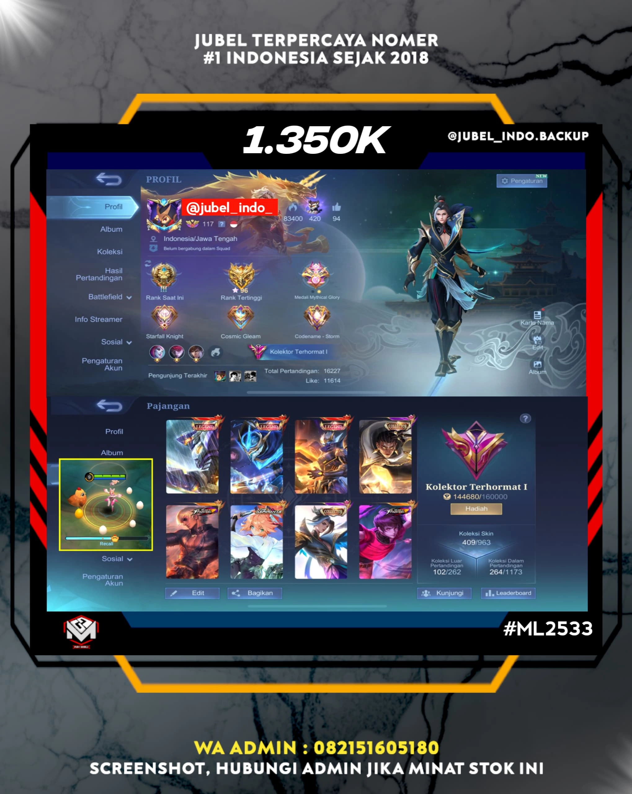 STOK ML #ML2533