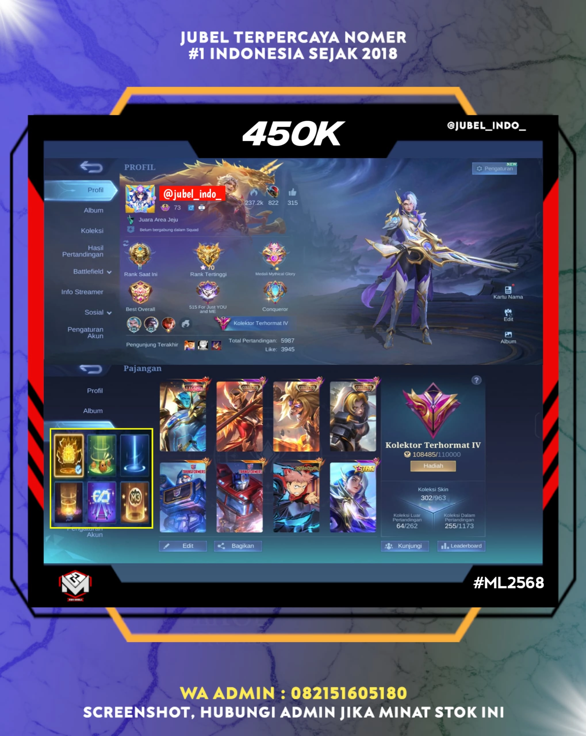 STOK ML #ML2568