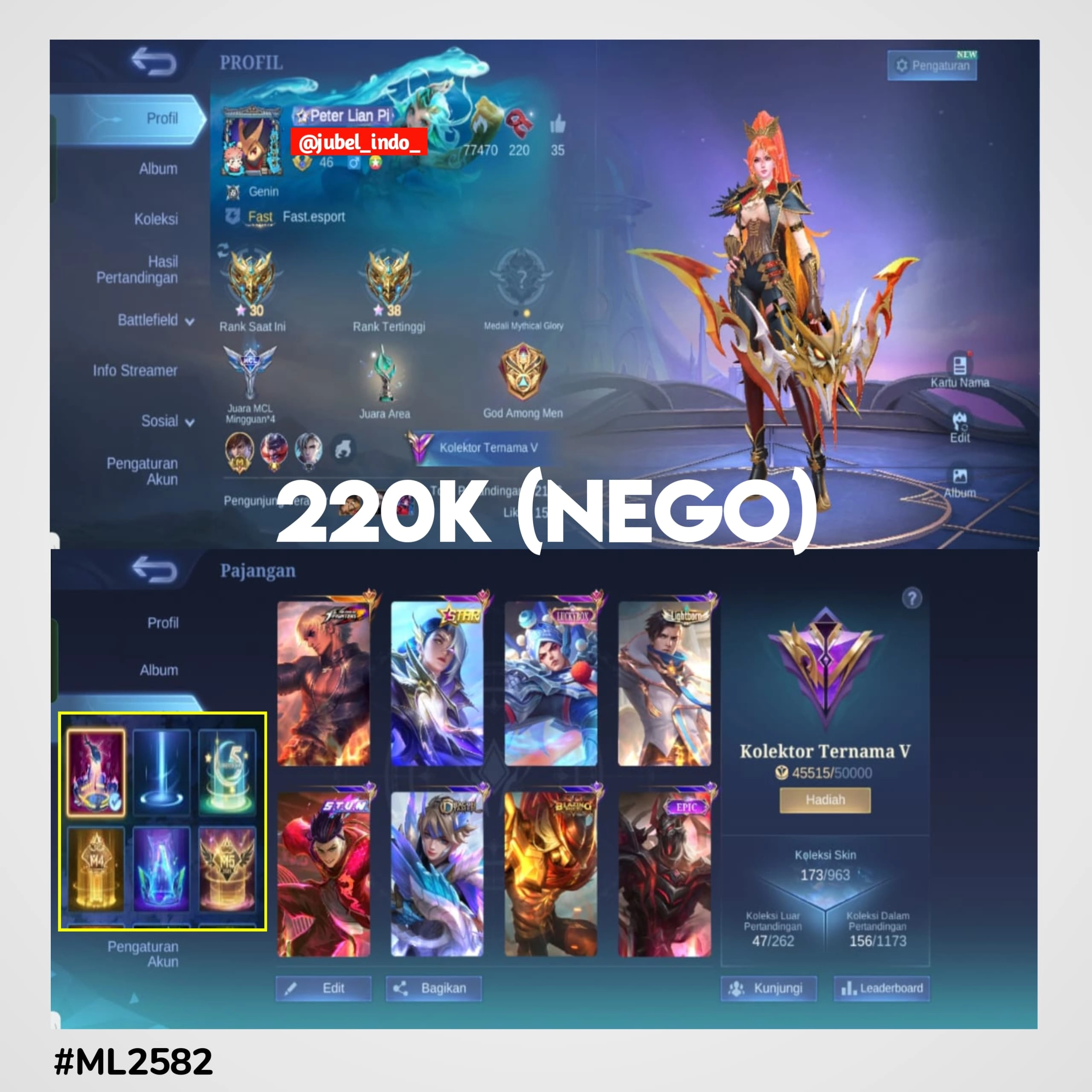 STOK ML #ML2582
