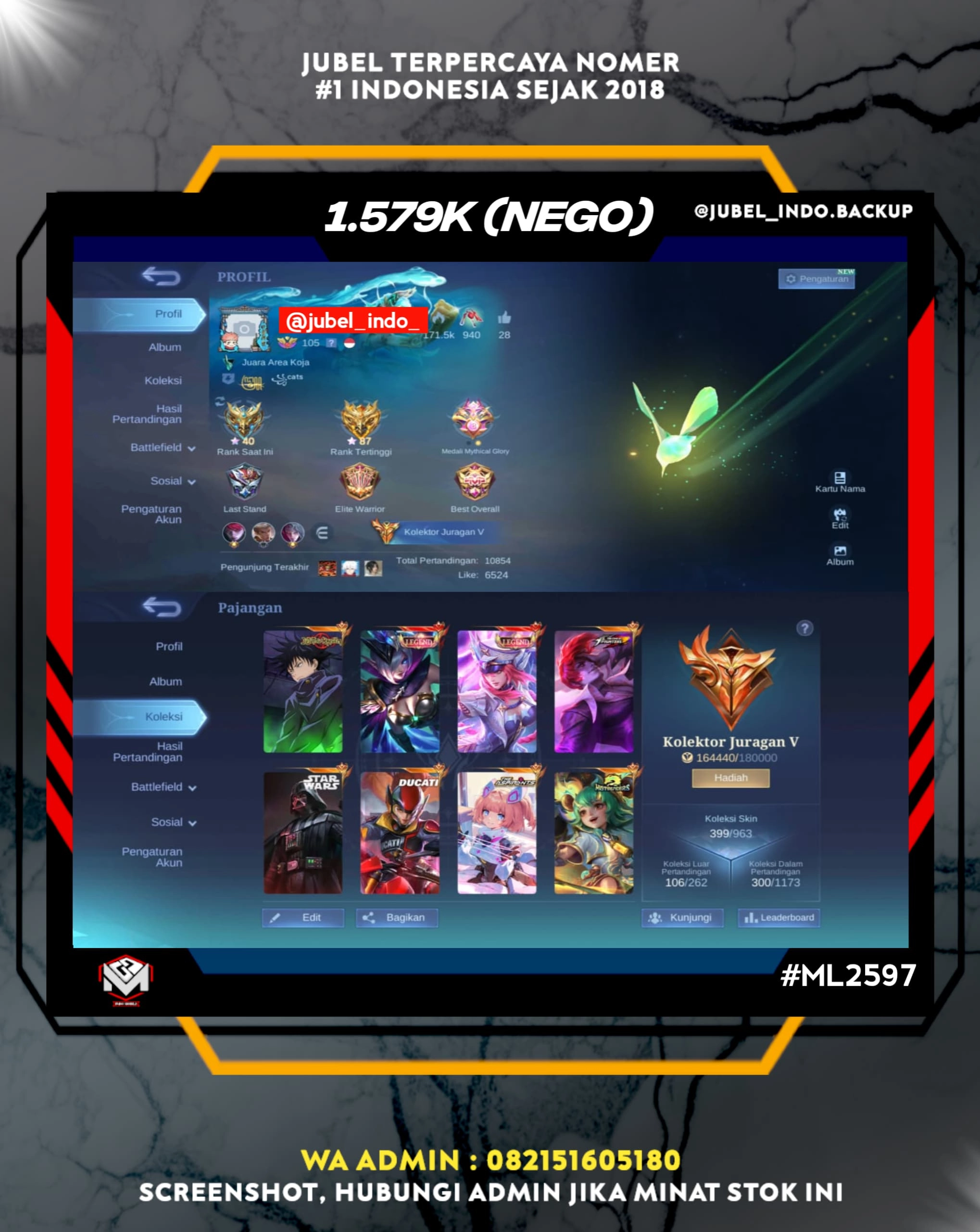 STOK ML #ML2597
