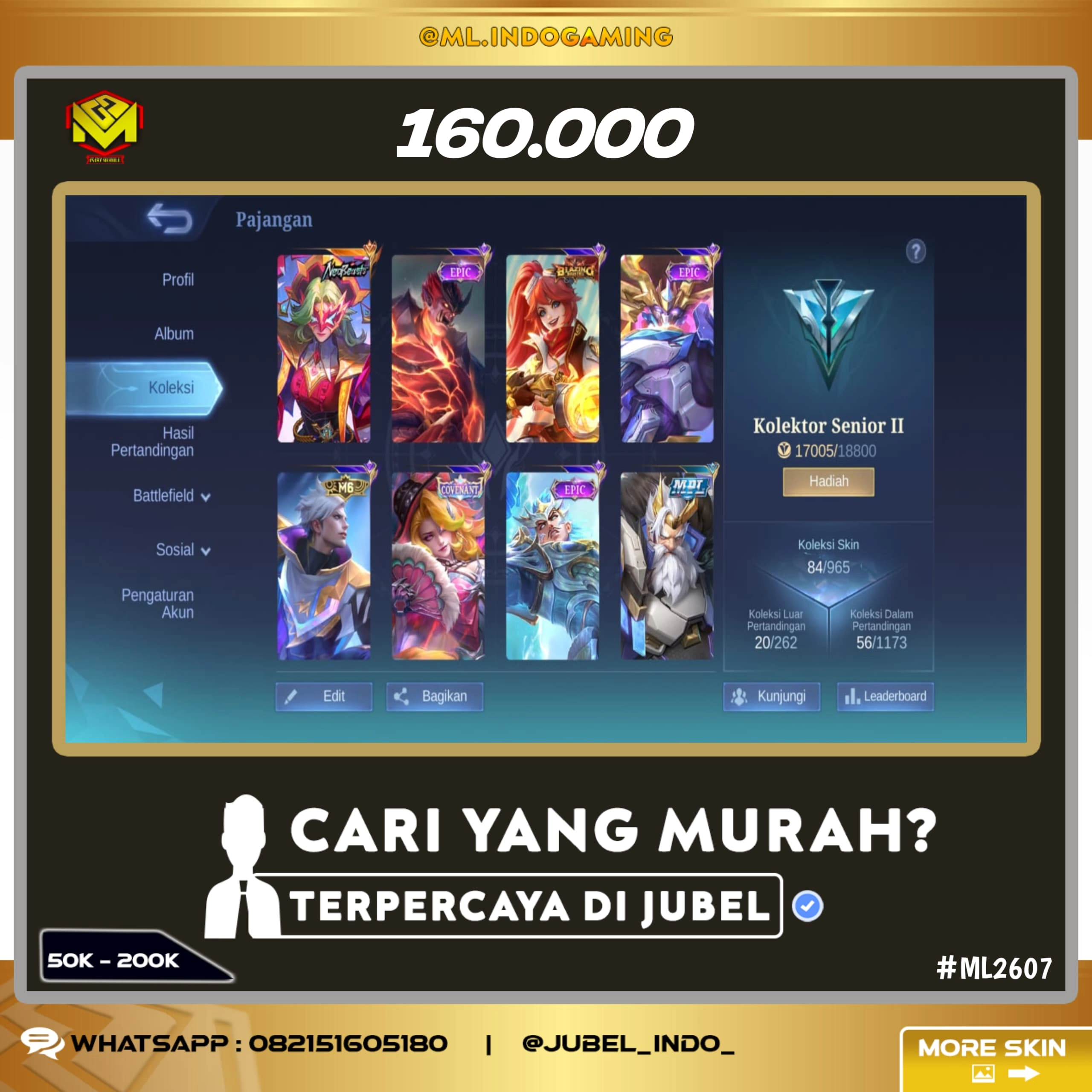 STOK ML #ML2607