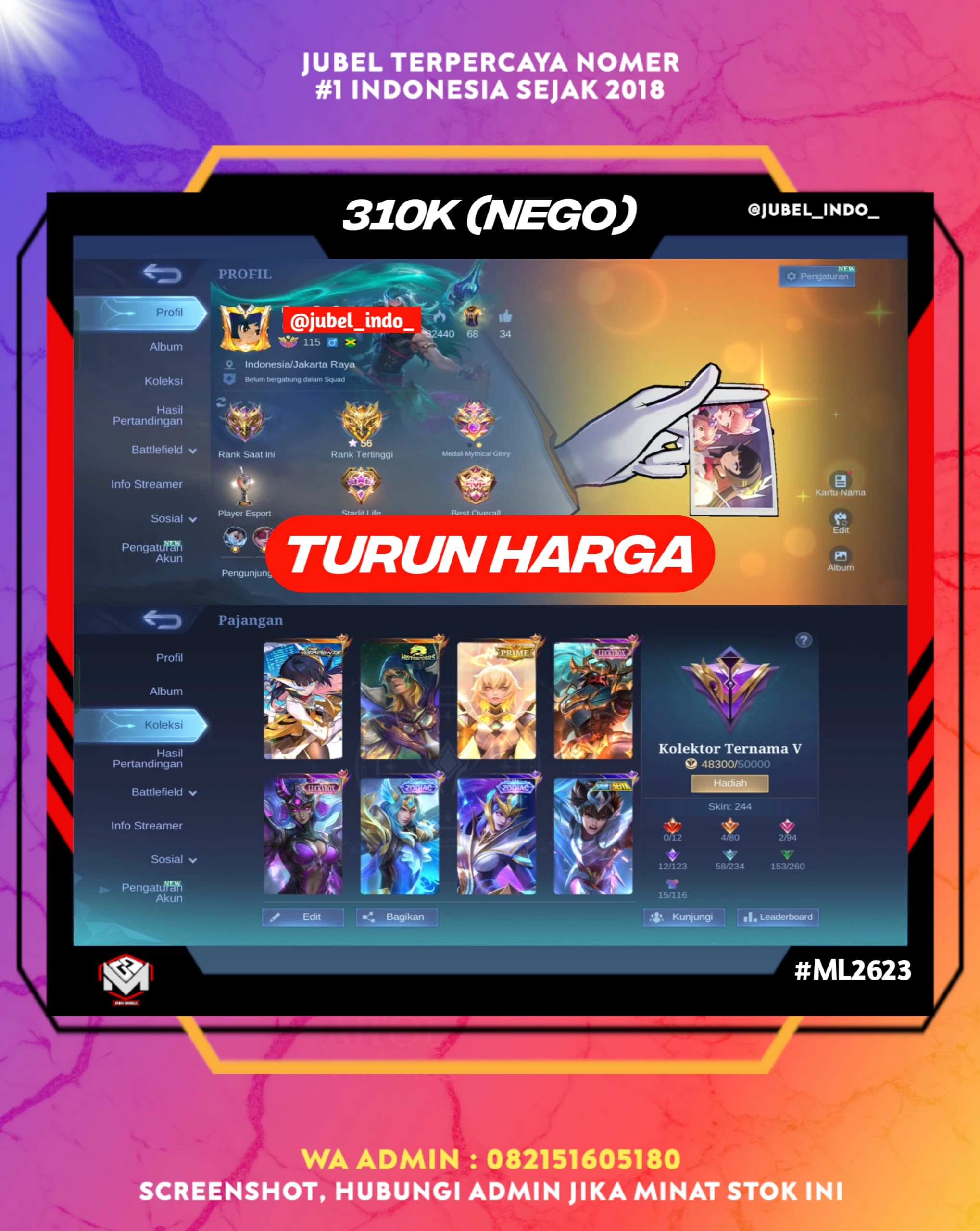 STOK ML #ML2623