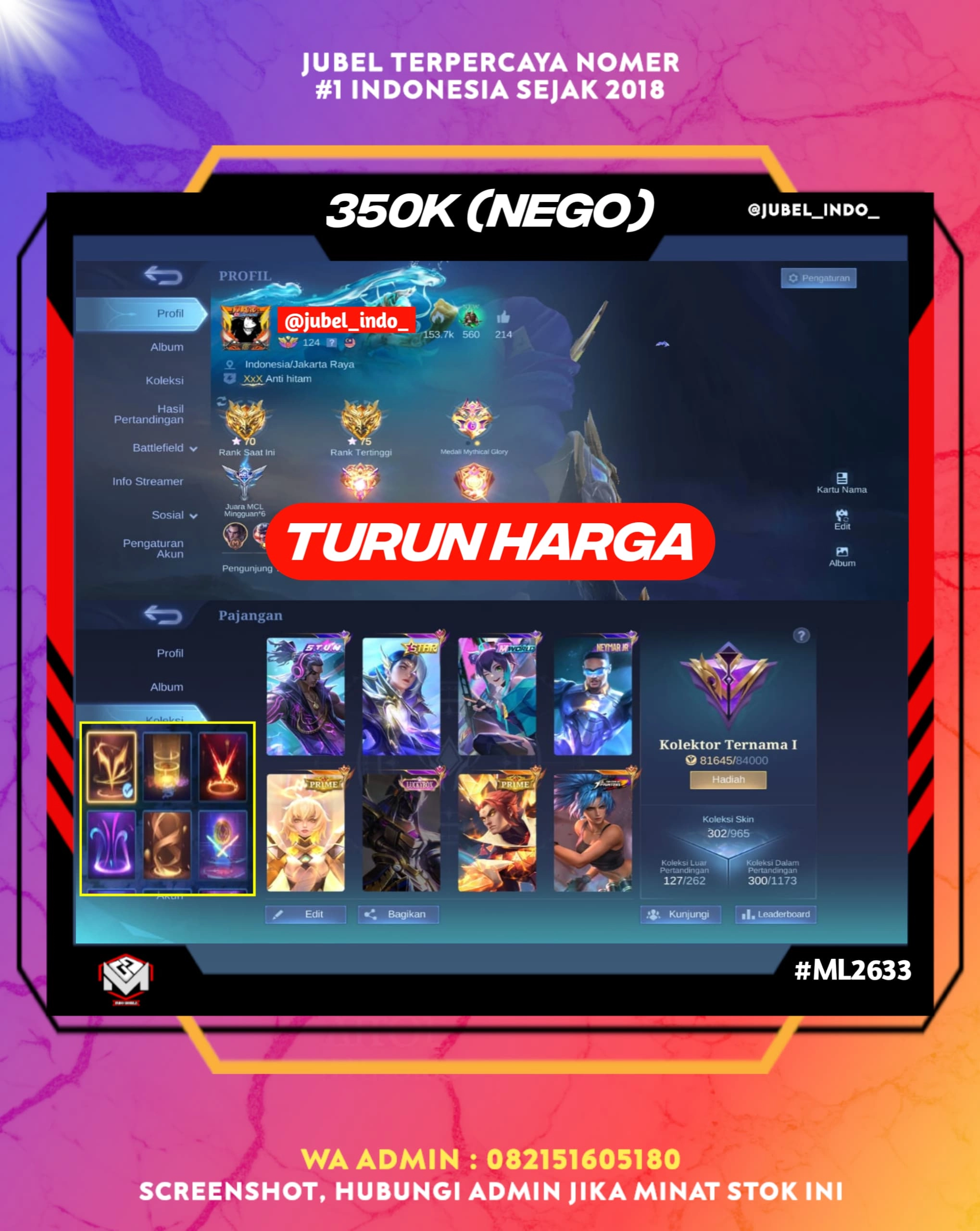 STOK ML #ML2633