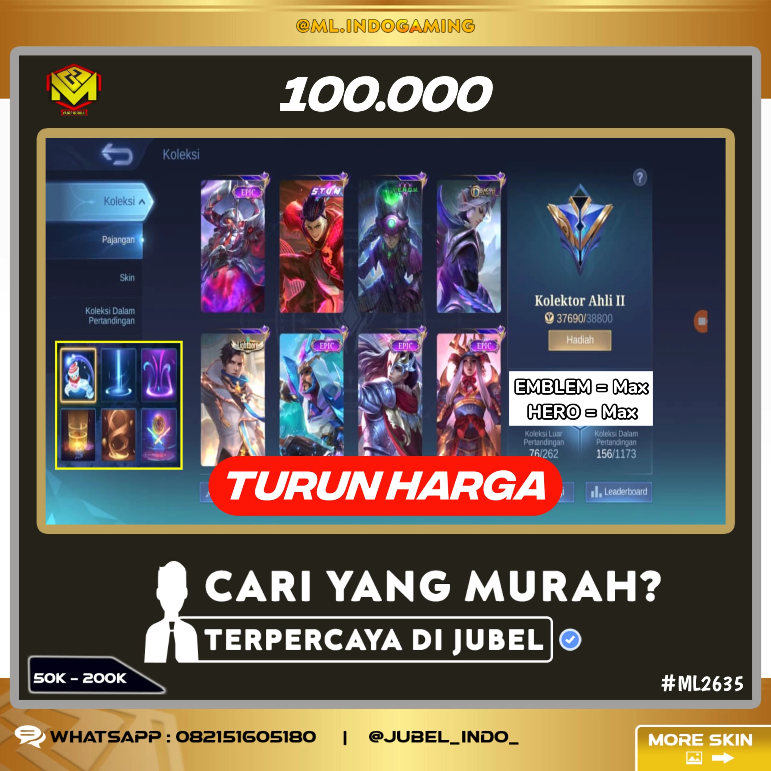 STOK ML #ML2635