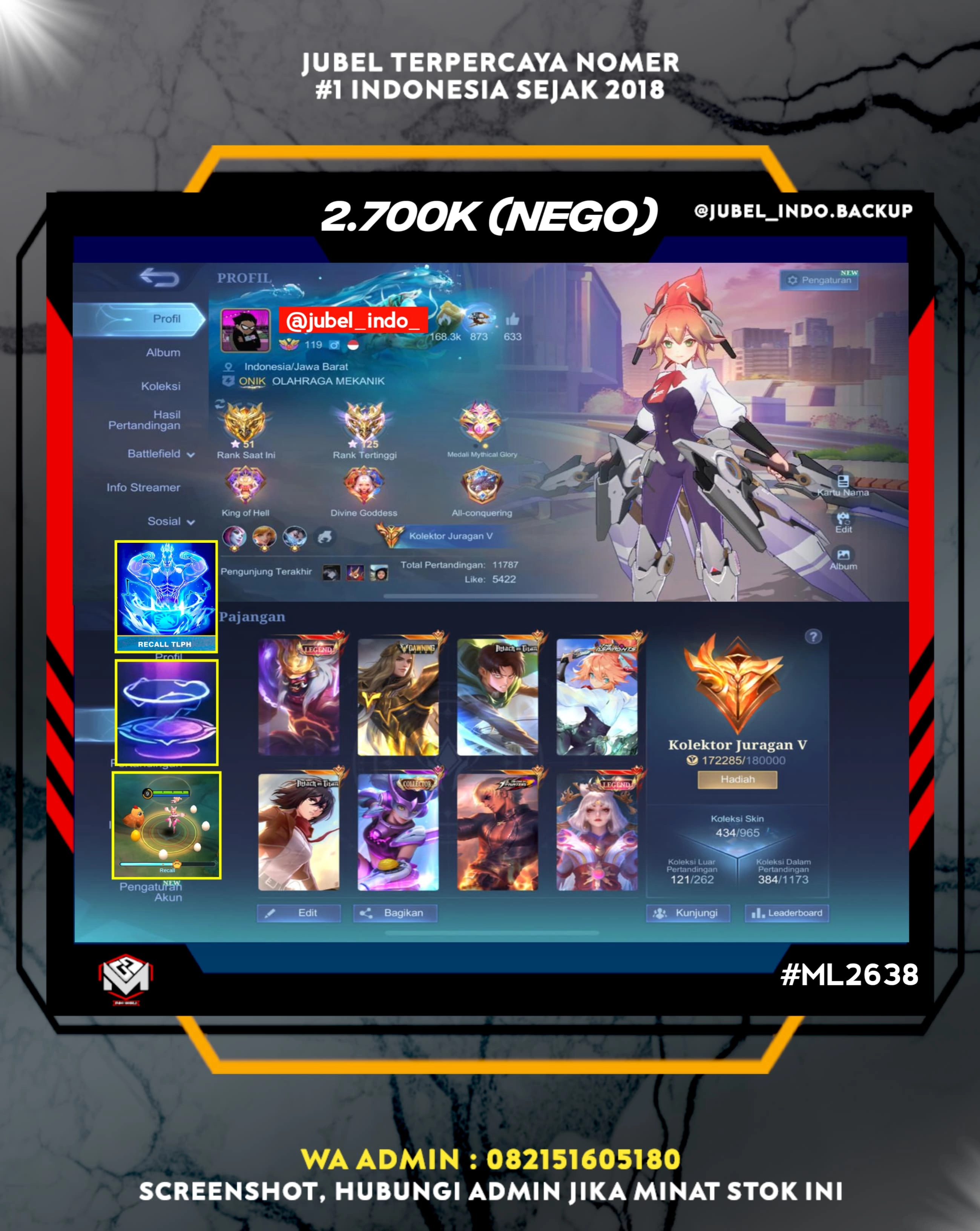 STOK ML #ML2638