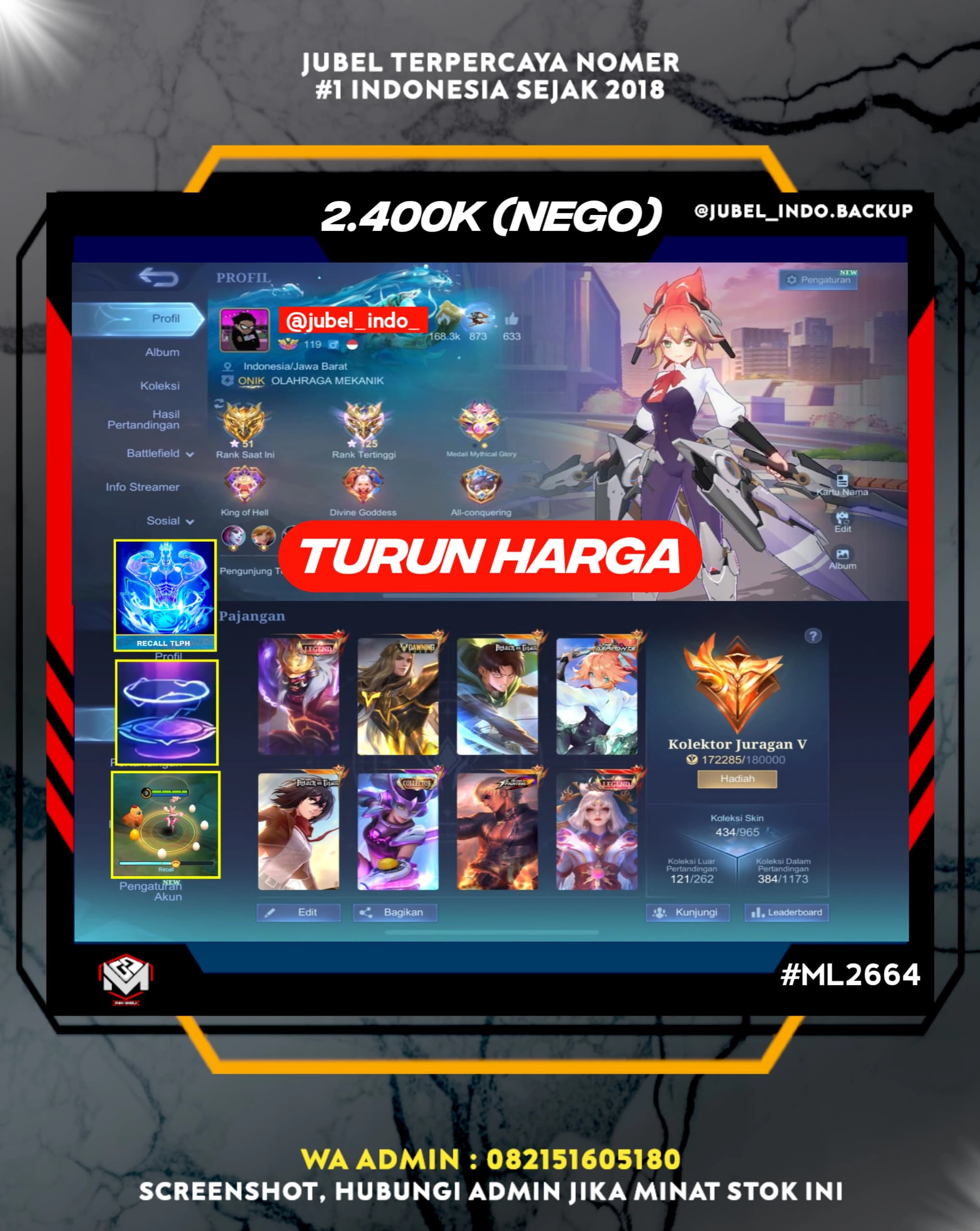 STOK ML #ML2664