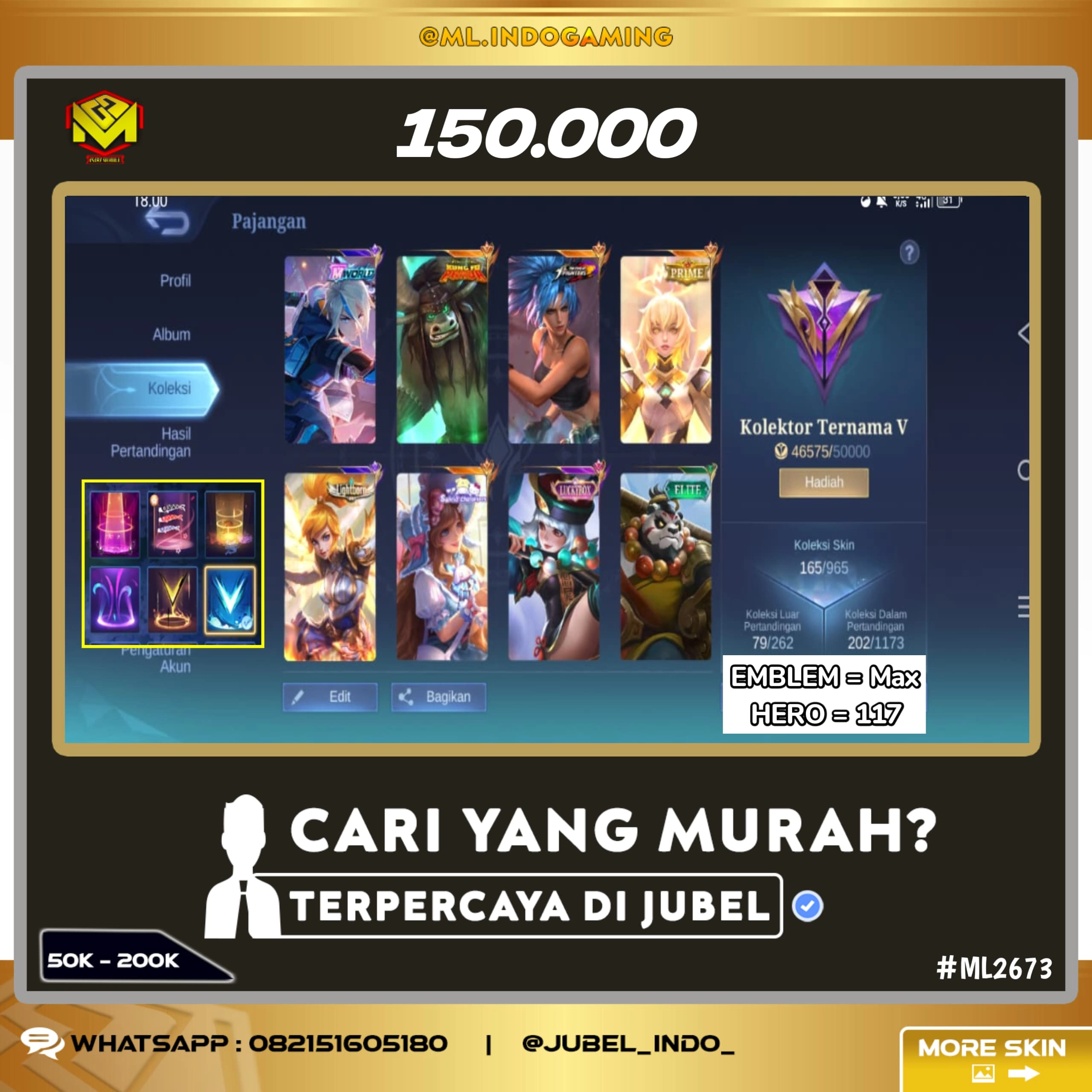 STOK ML #ML2673
