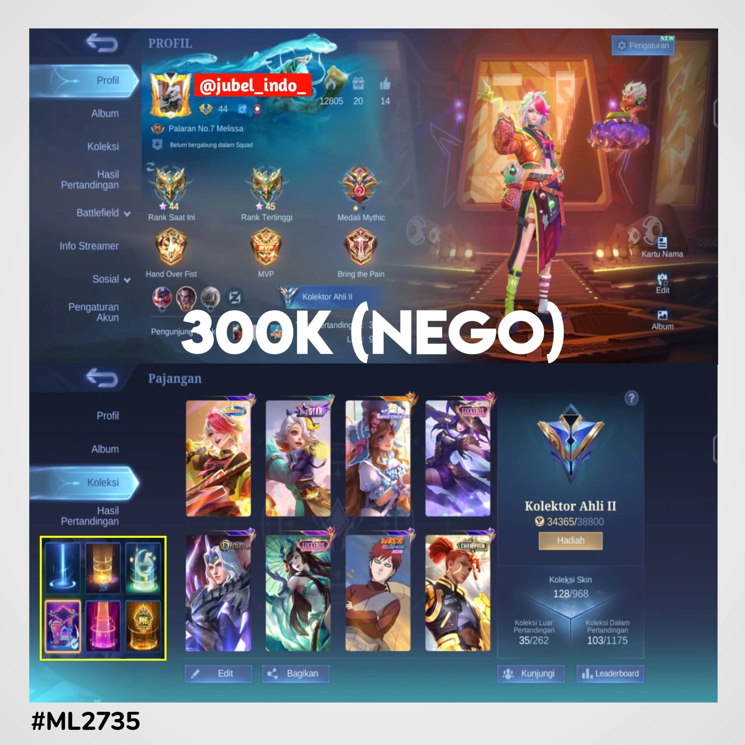 STOK ML #ML2735