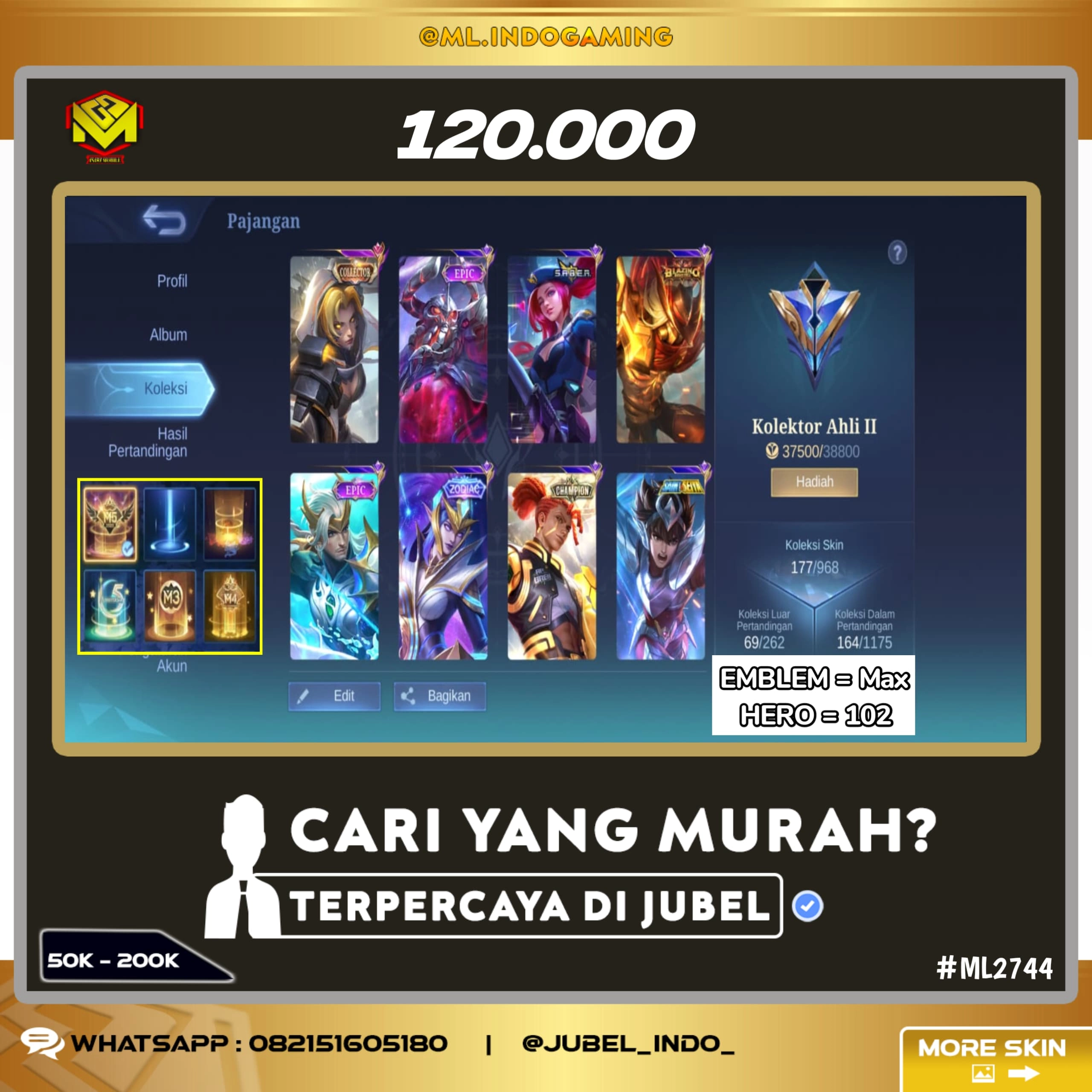 STOK ML #ML2744