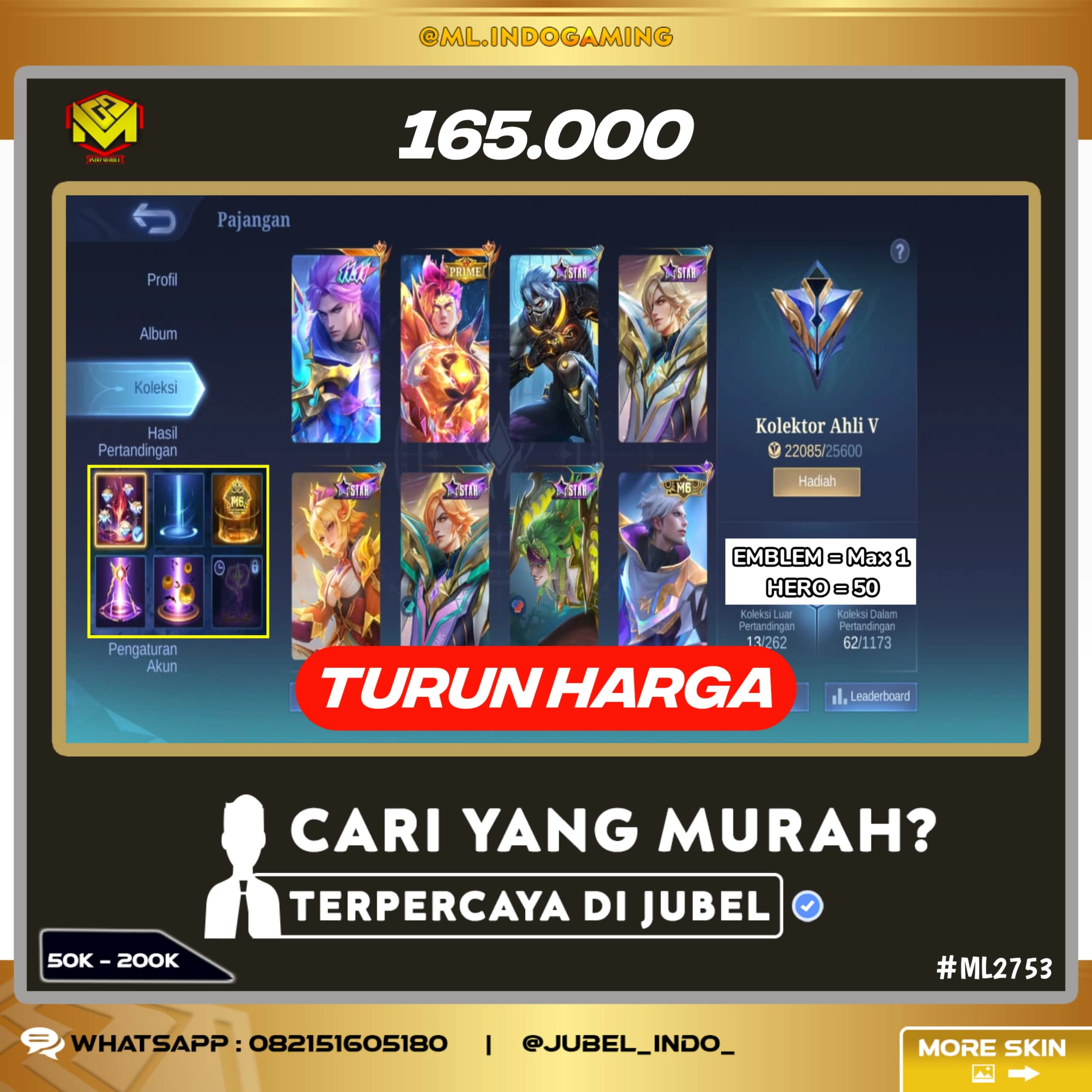 STOK ML #ML2753