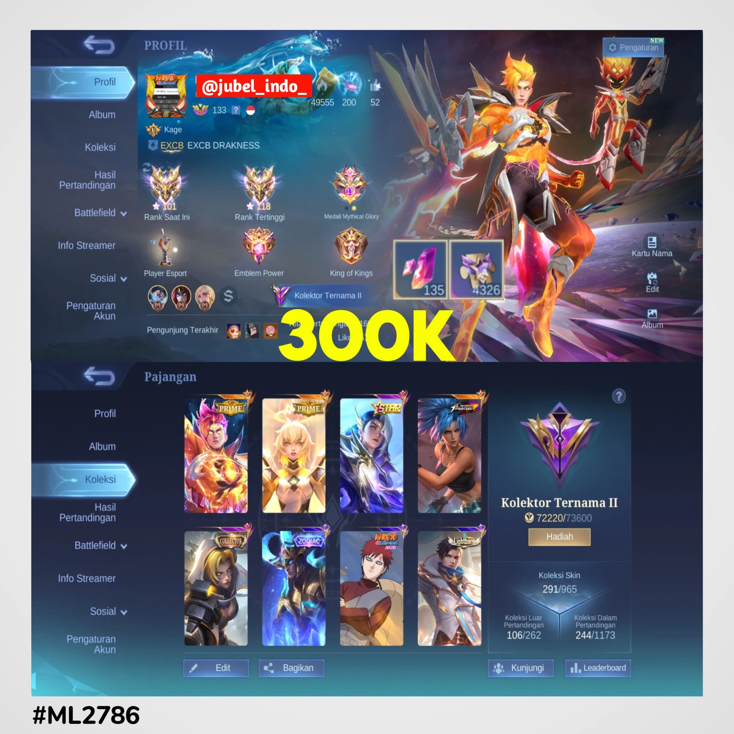 STOK ML #ML2786