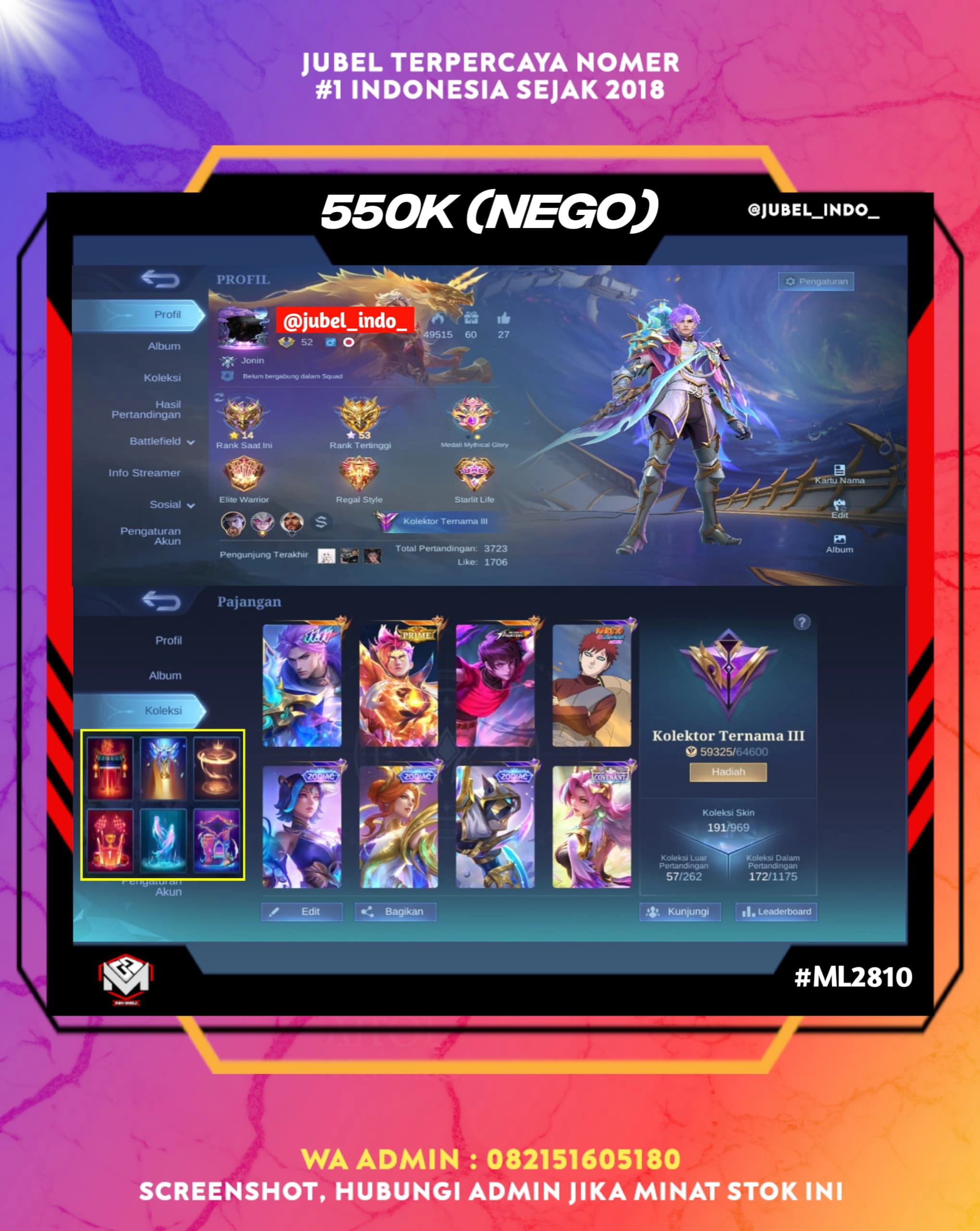 STOK ML #ML2810