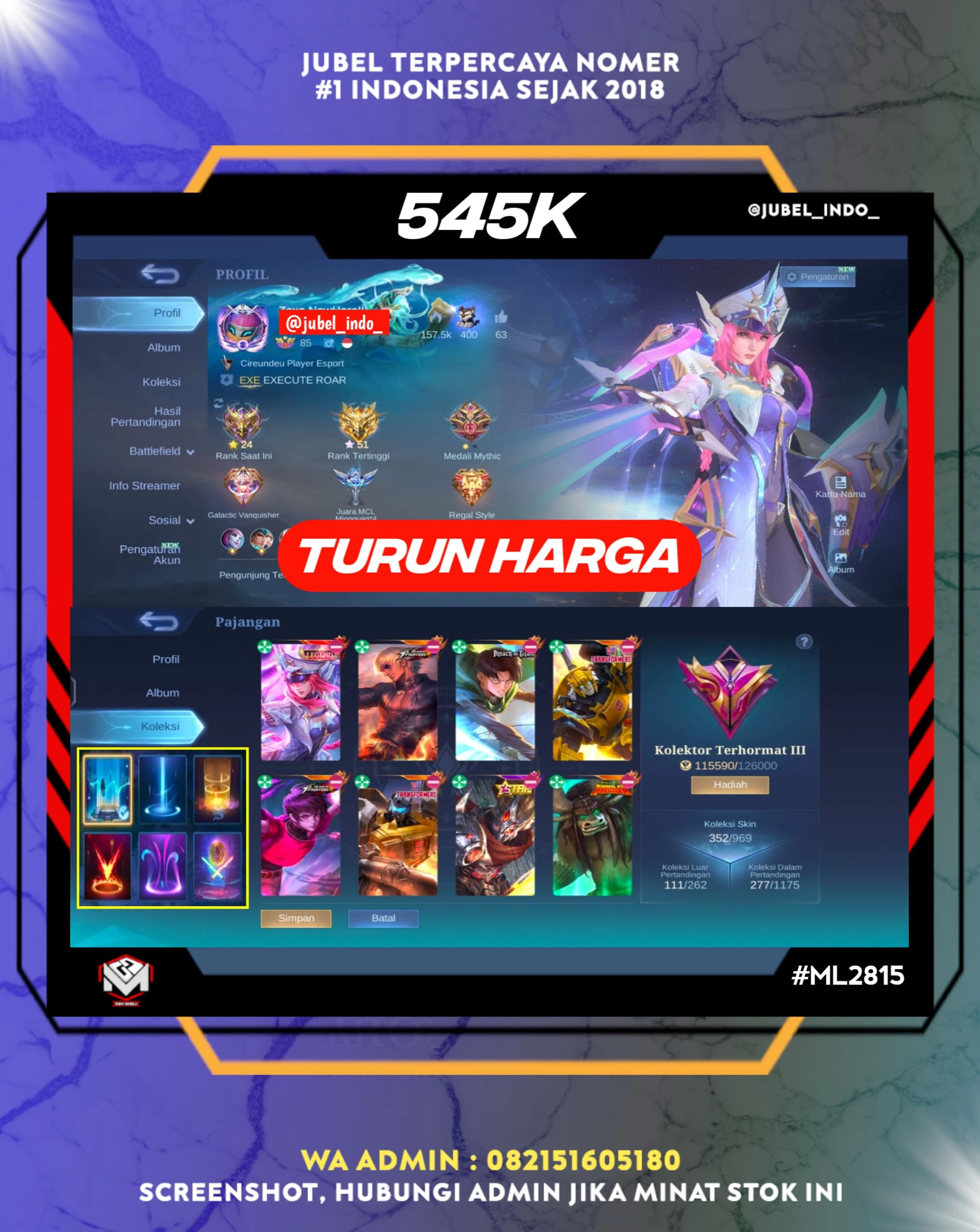 STOK ML #ML2815