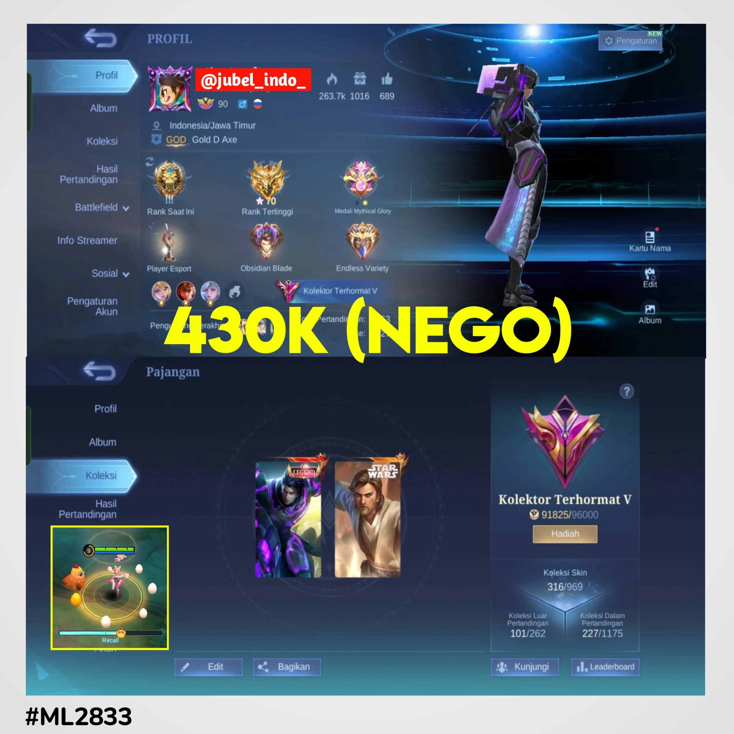 STOK ML #ML2833