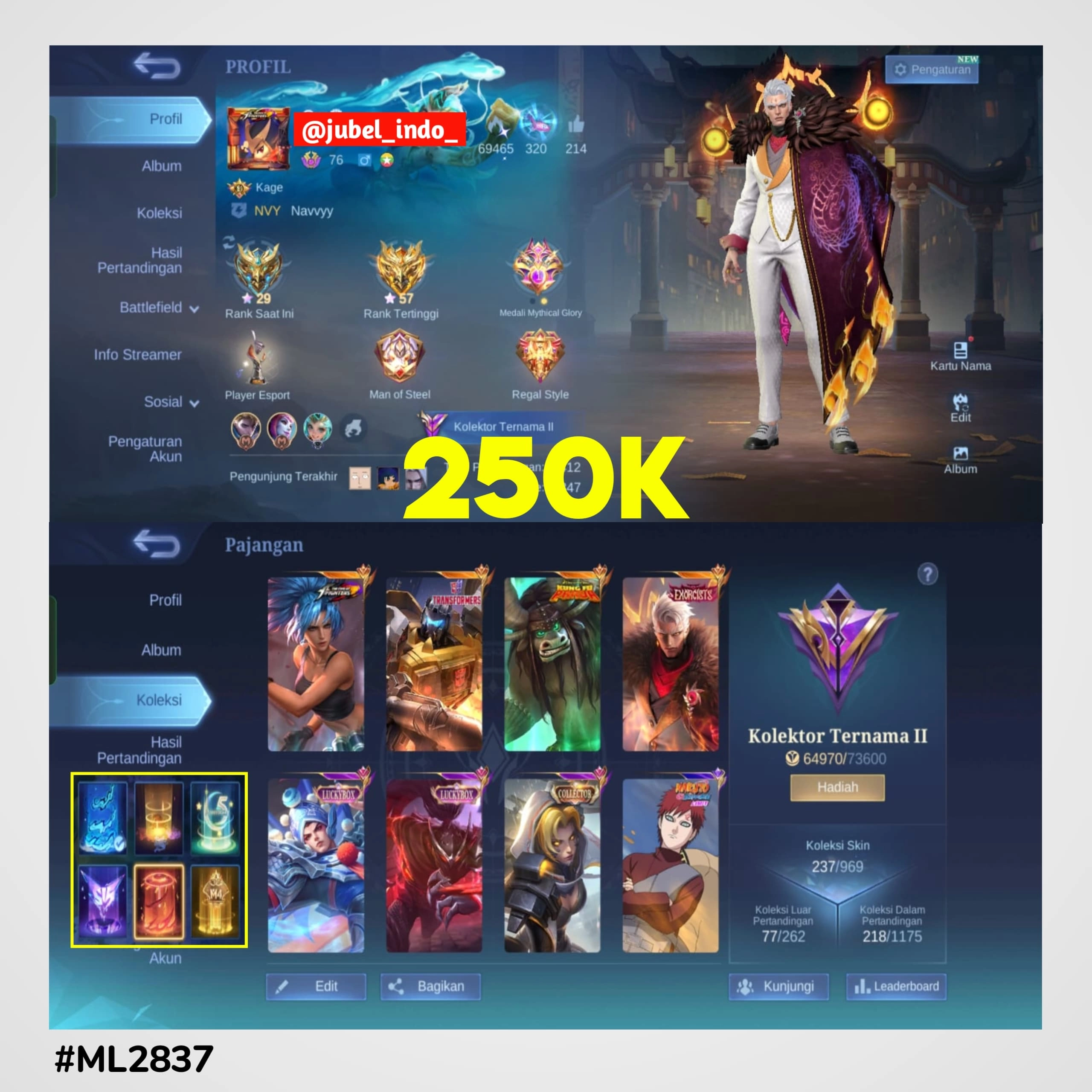 STOK ML #ML2837