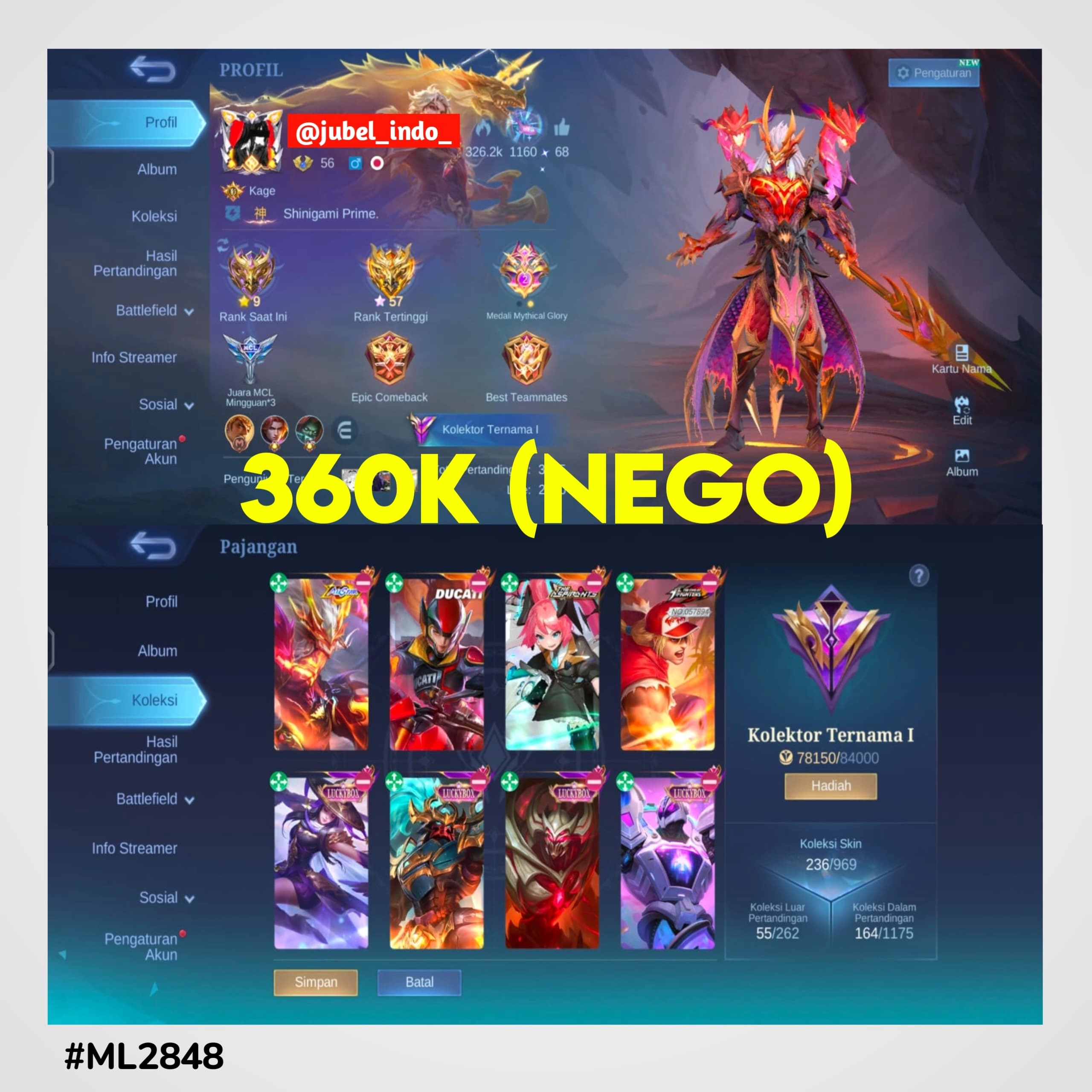 STOK ML #ML2848